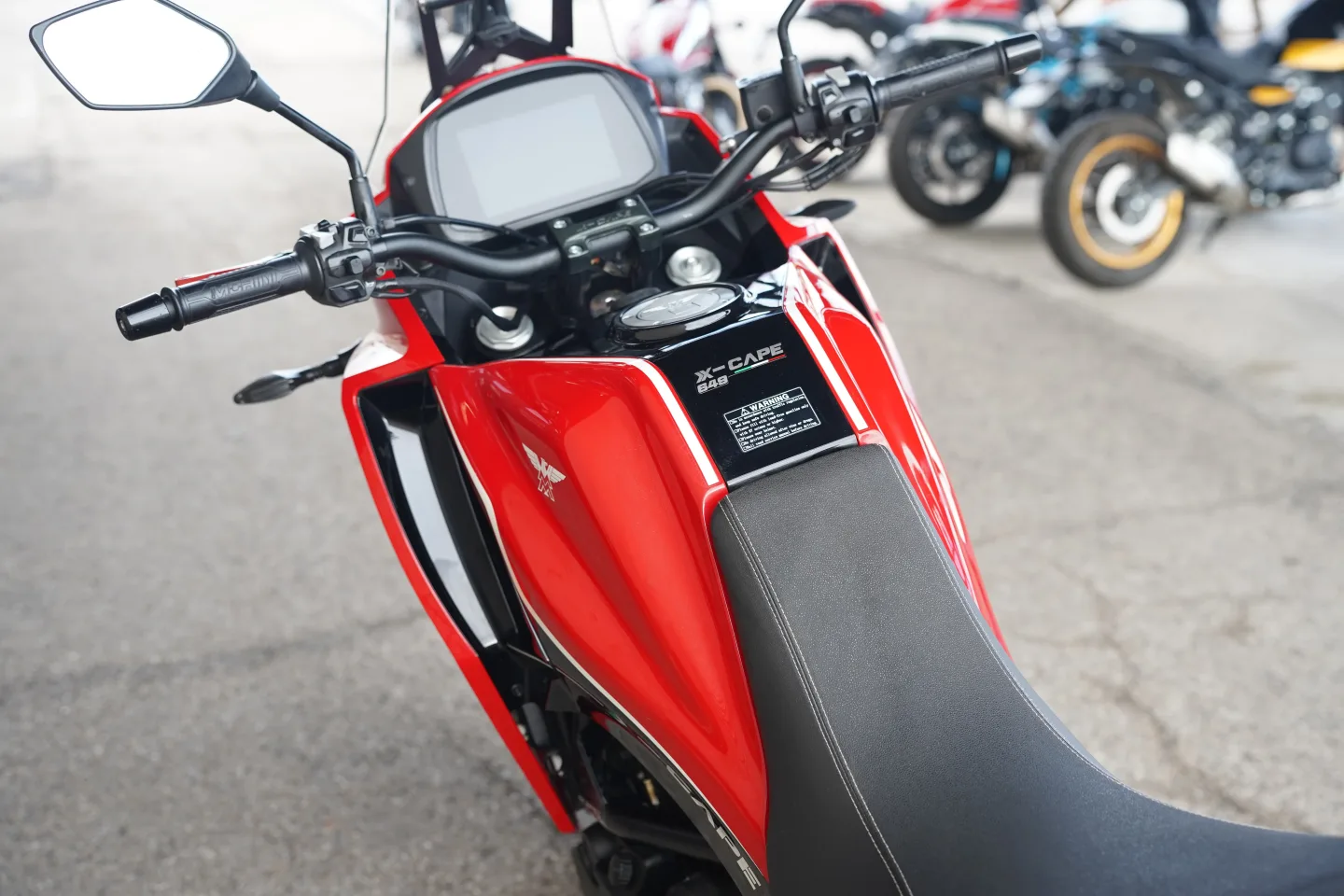 DSC01969 2024 Moto Morini X-Cape 650 - Italian Red