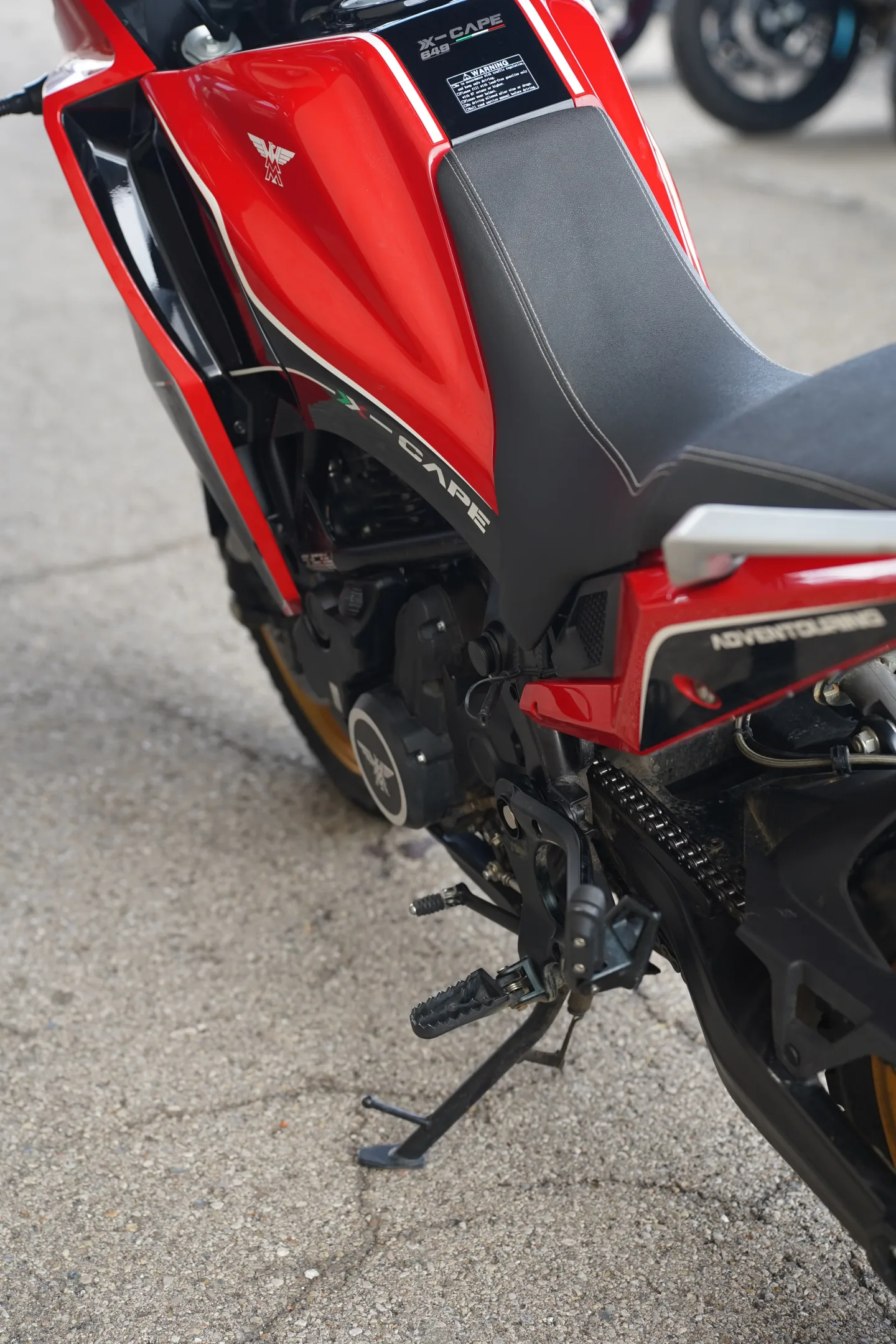 DSC01971 2024 Moto Morini X-Cape 650 - Italian Red
