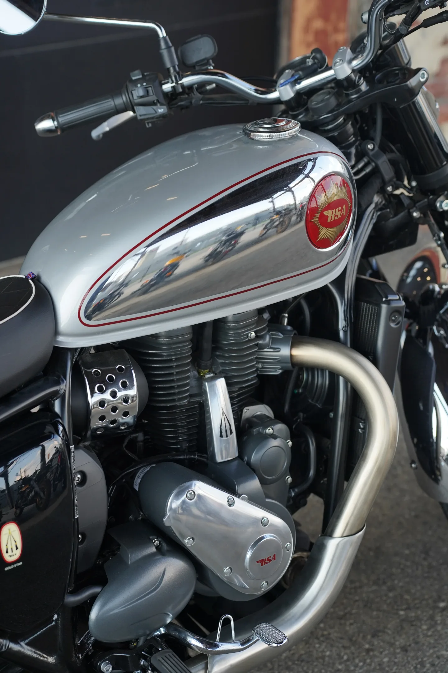 2026 BSA Gold Star 650 - Legacy Silver Sheen