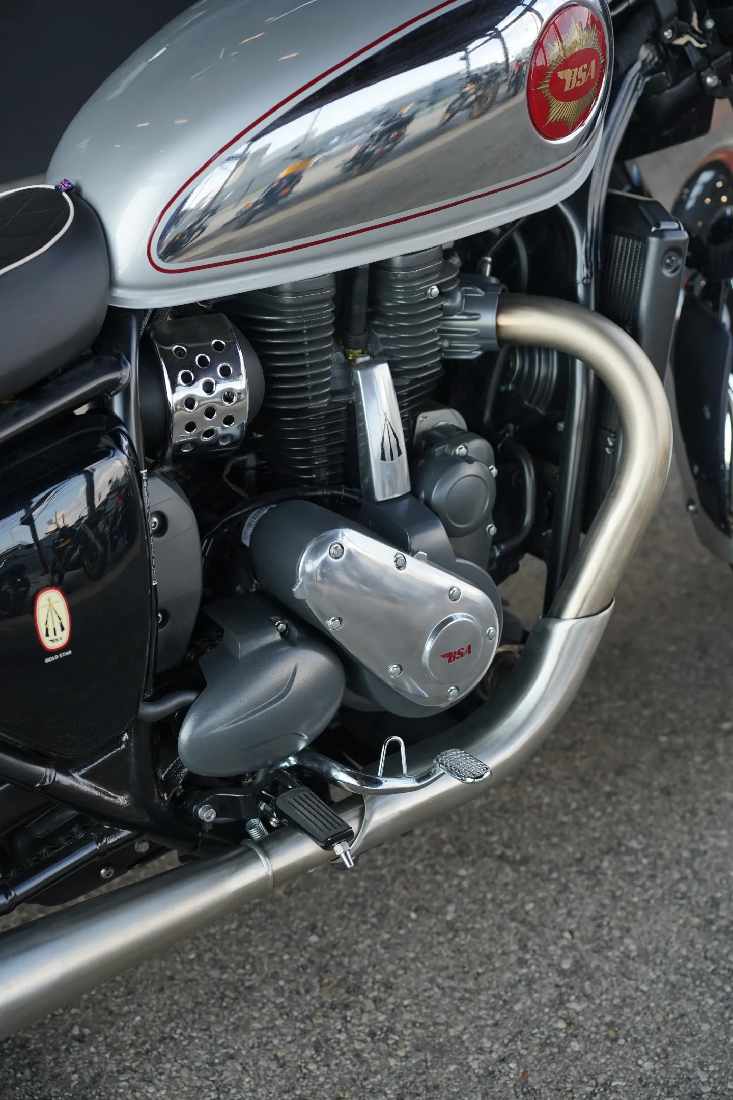 2026 BSA Gold Star 650 - Legacy Silver Sheen