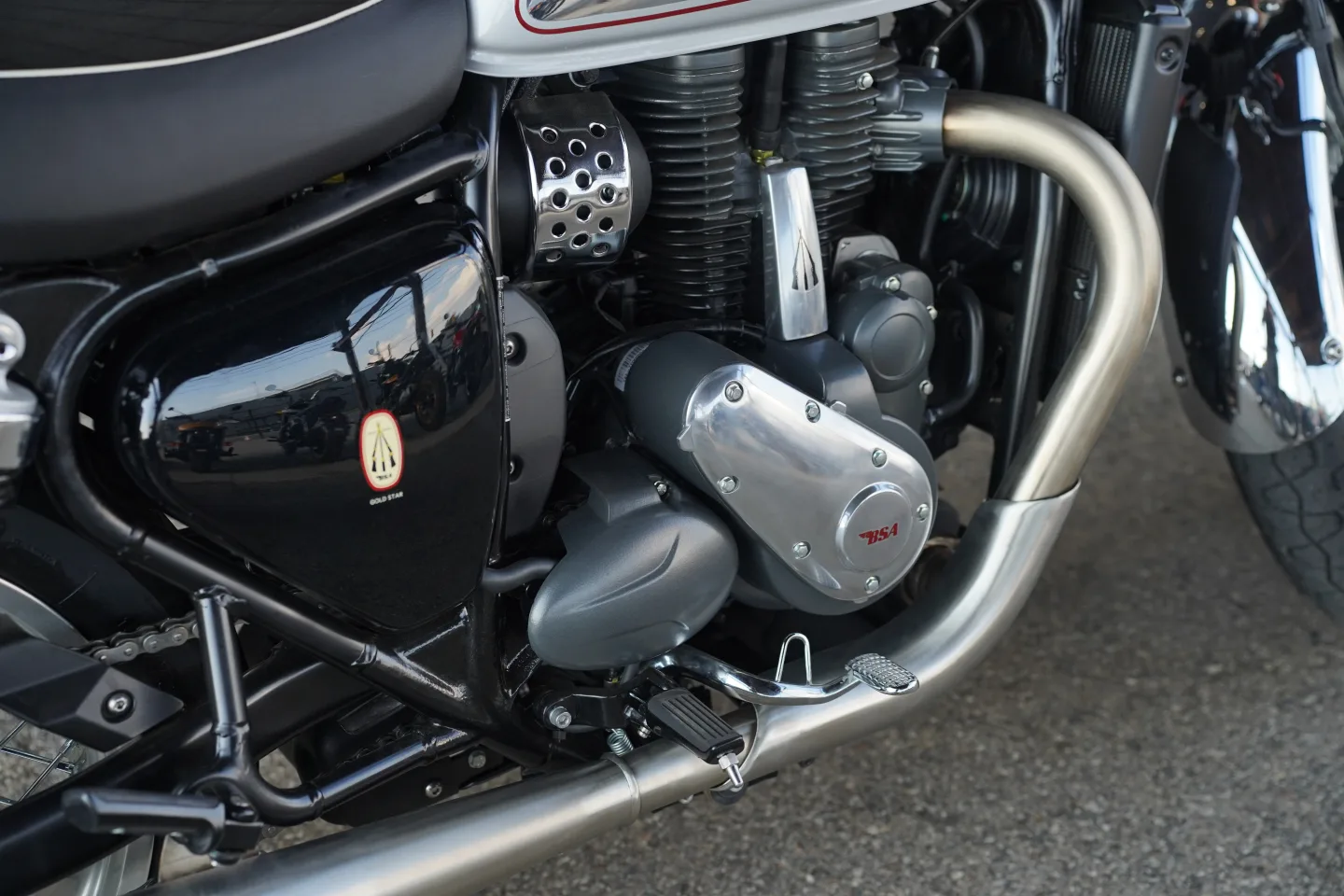 2026 BSA Gold Star 650 - Legacy Silver Sheen
