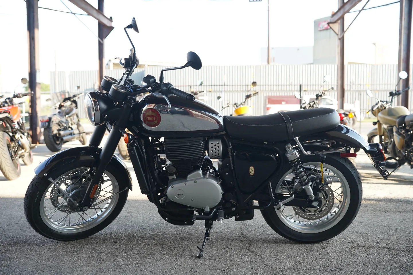 2026 BSA Gold Star 650 - Midnight Black