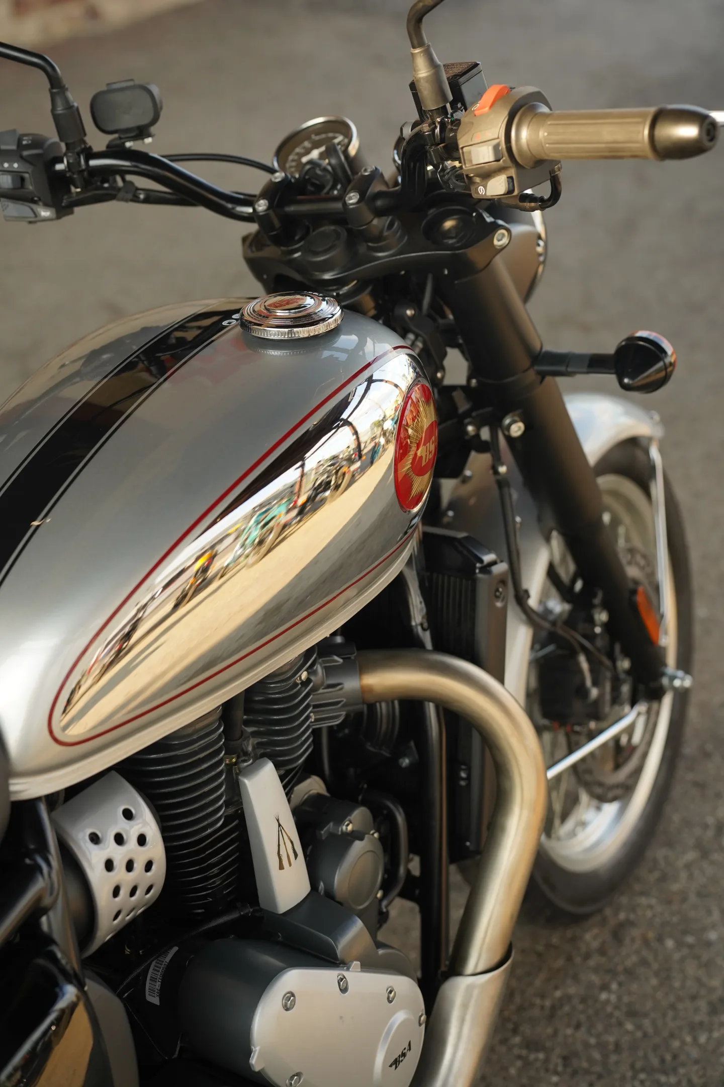 DSC02329 2026 BSA Gold Star 650 - Dawn Silver