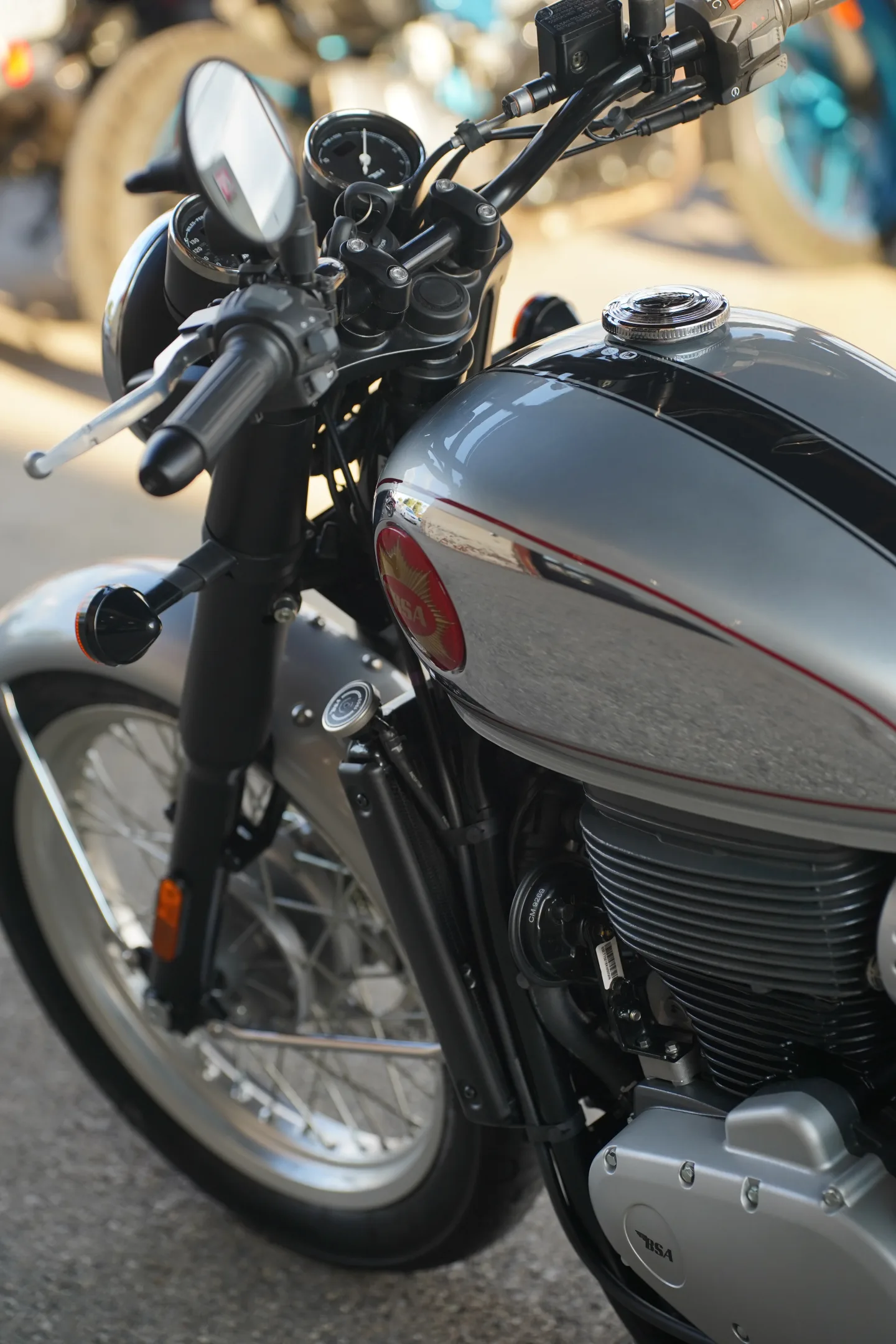DSC02344 2026 BSA Gold Star 650 - Dawn Silver