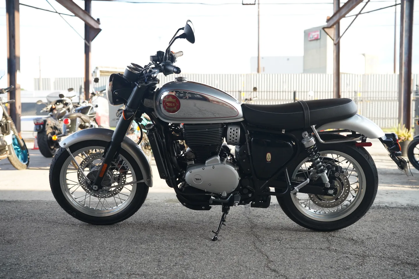 DSC02351 2026 BSA Gold Star 650 - Dawn Silver