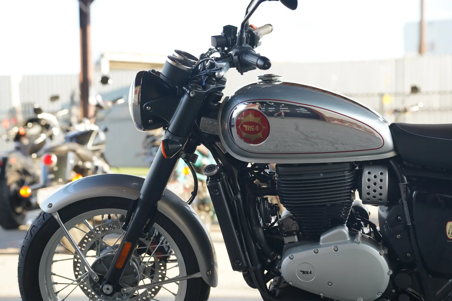 DSC02352 2026 BSA Gold Star 650 - Dawn Silver