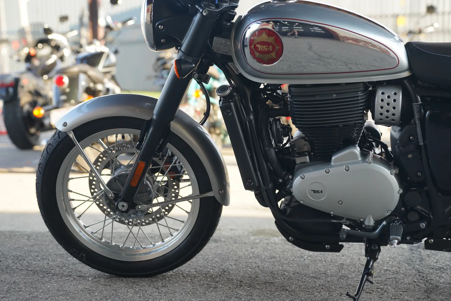 DSC02353 2026 BSA Gold Star 650 - Dawn Silver
