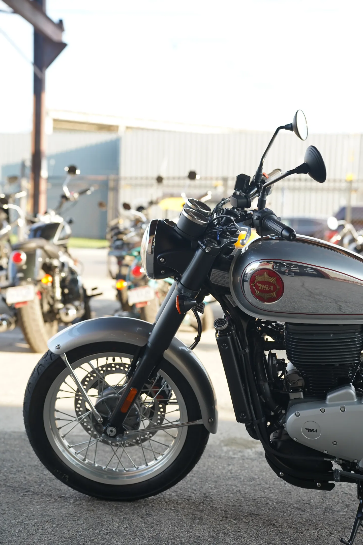 DSC02354 2026 BSA Gold Star 650 - Dawn Silver