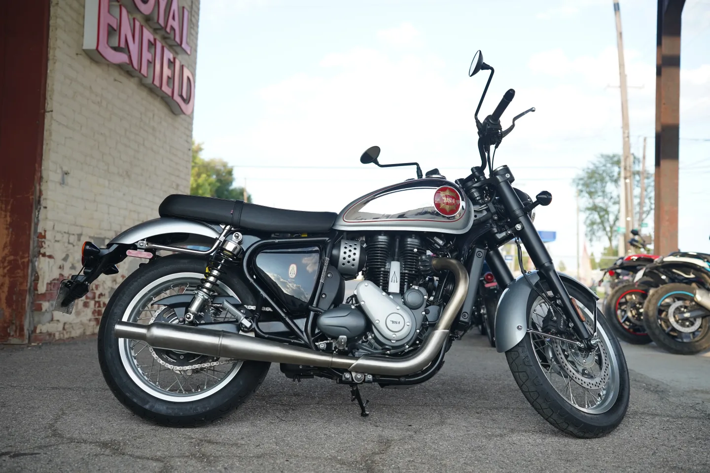 DSC02385 2026 BSA Gold Star 650 - Dawn Silver