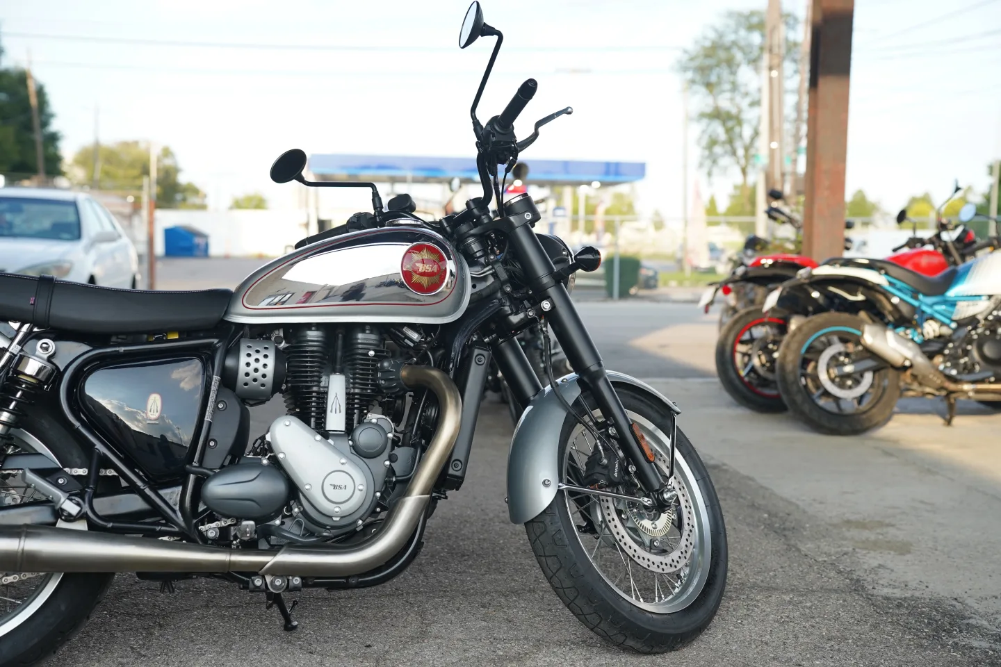 DSC02387 2026 BSA Gold Star 650 - Dawn Silver