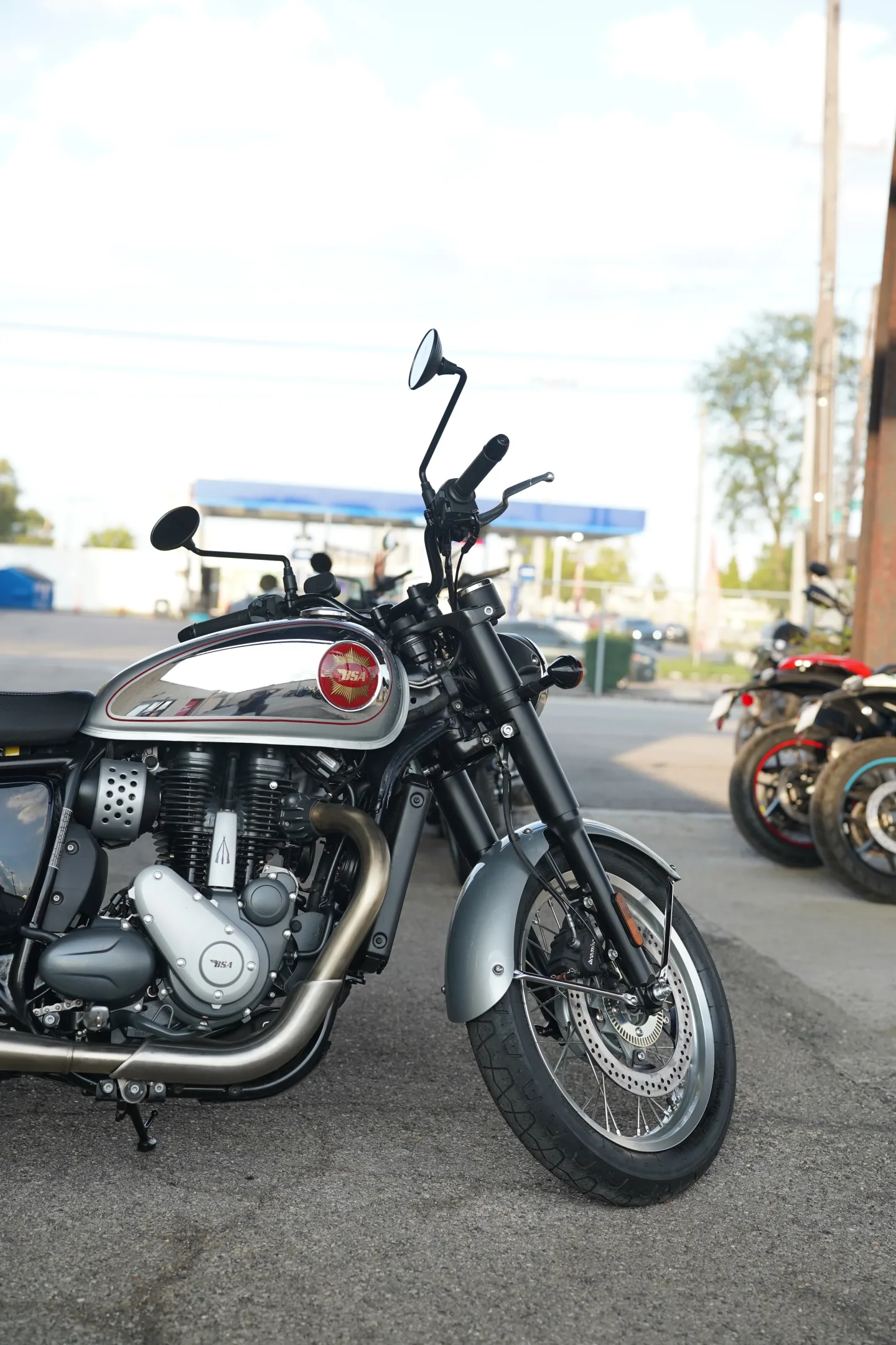 DSC02388 2026 BSA Gold Star 650 - Dawn Silver
