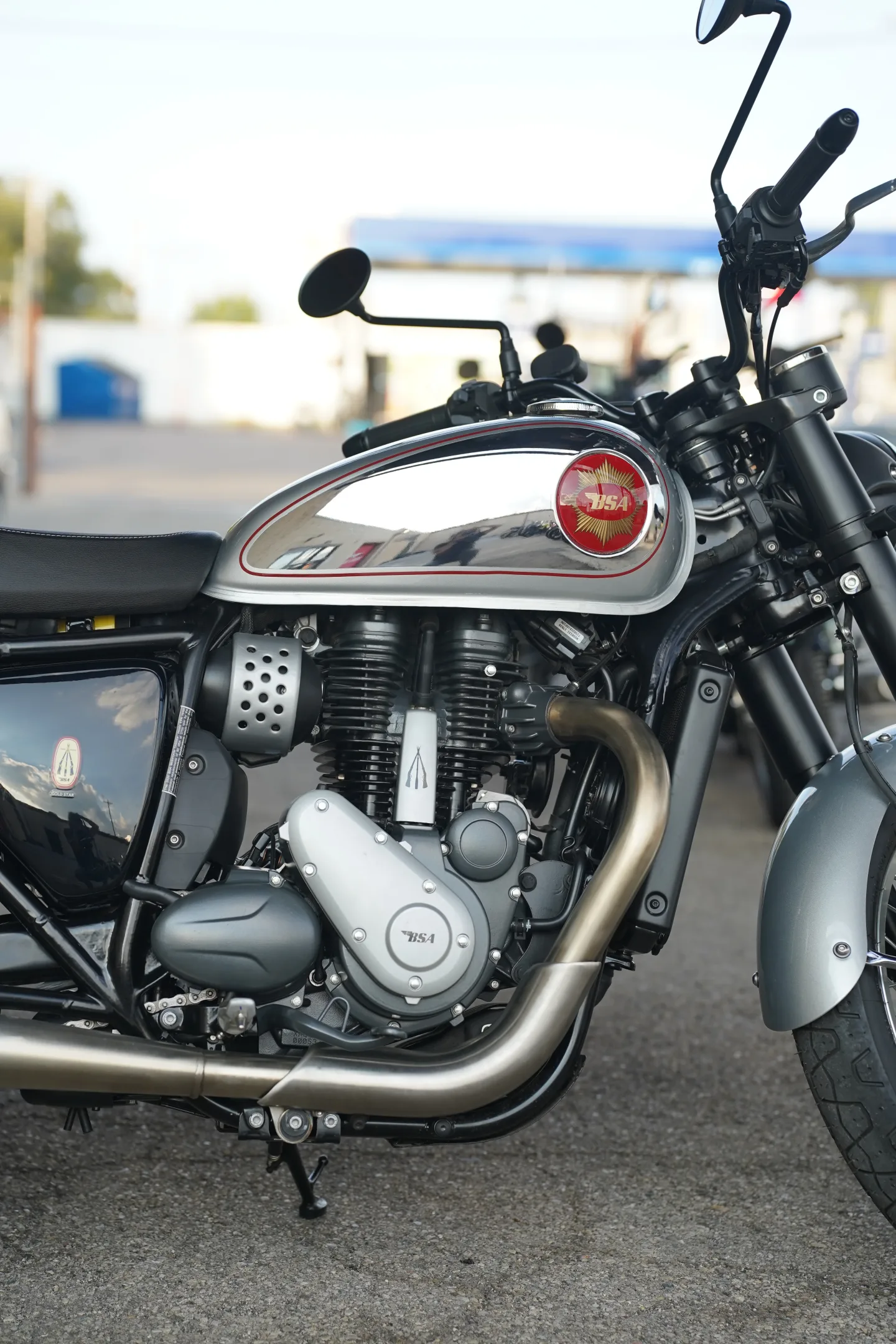DSC02390 2026 BSA Gold Star 650 - Dawn Silver