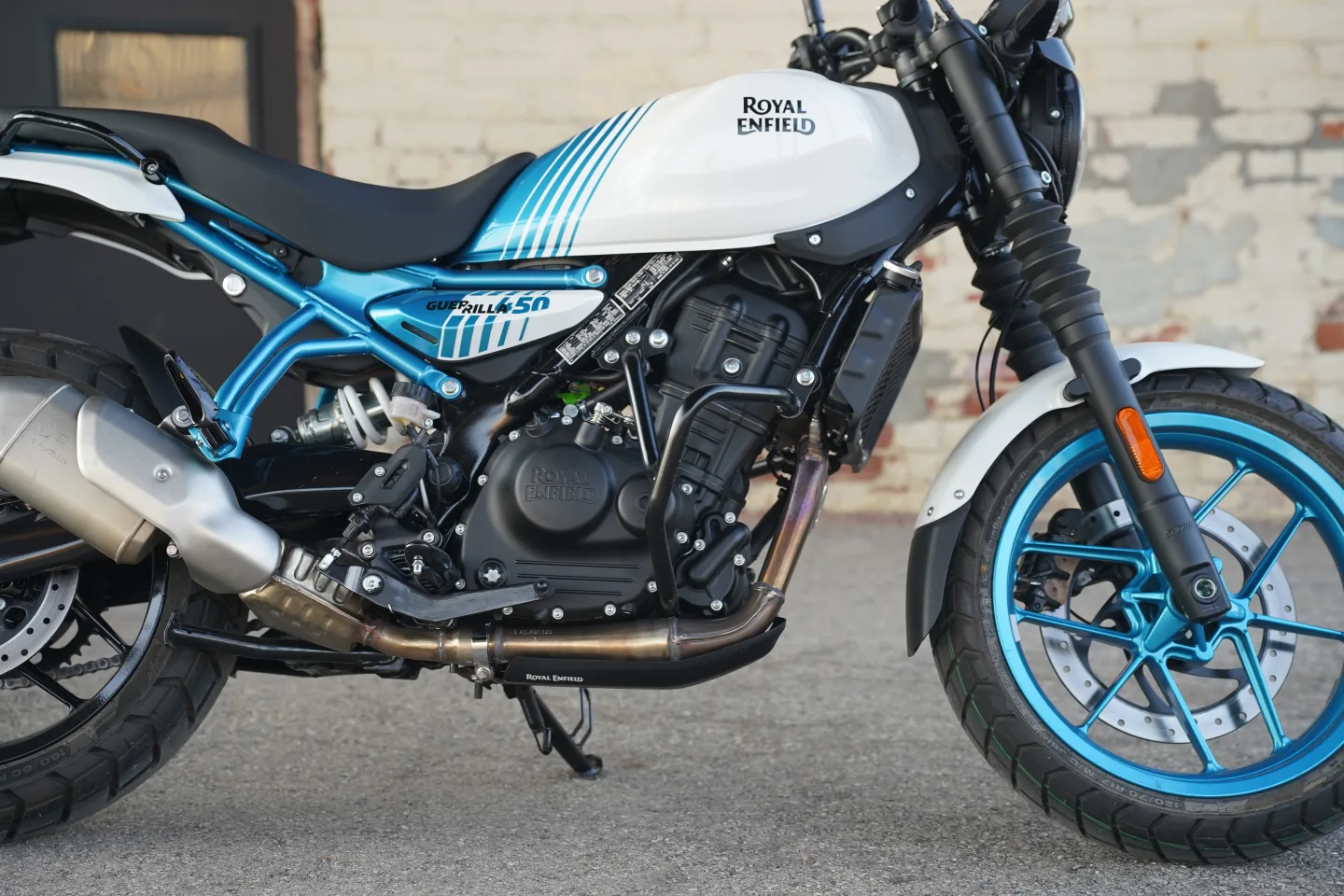 2026 Royal Enfield Guerrilla 450 - Brava Blue - Used