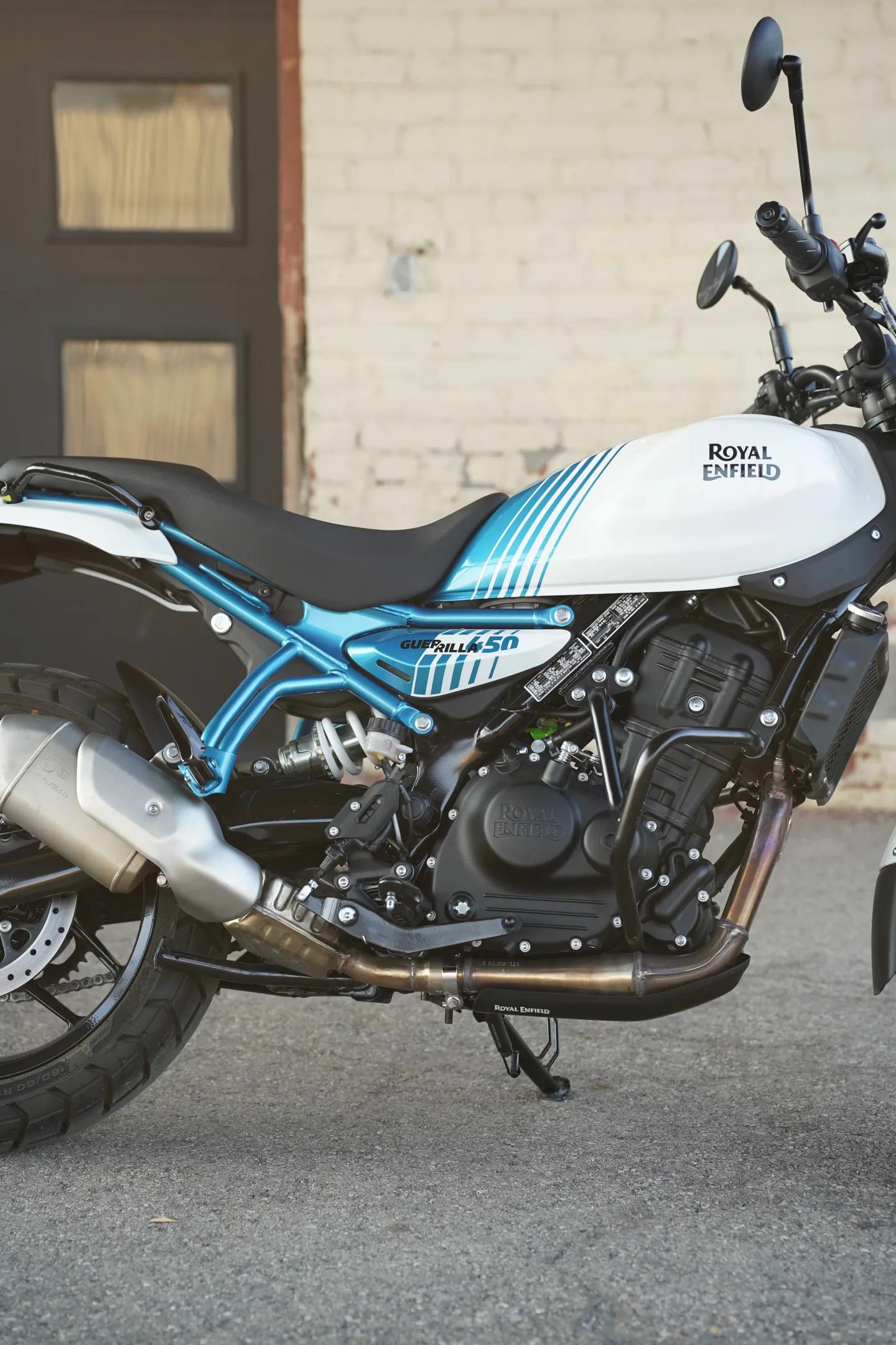 2026 Royal Enfield Guerrilla 450 - Brava Blue - Used