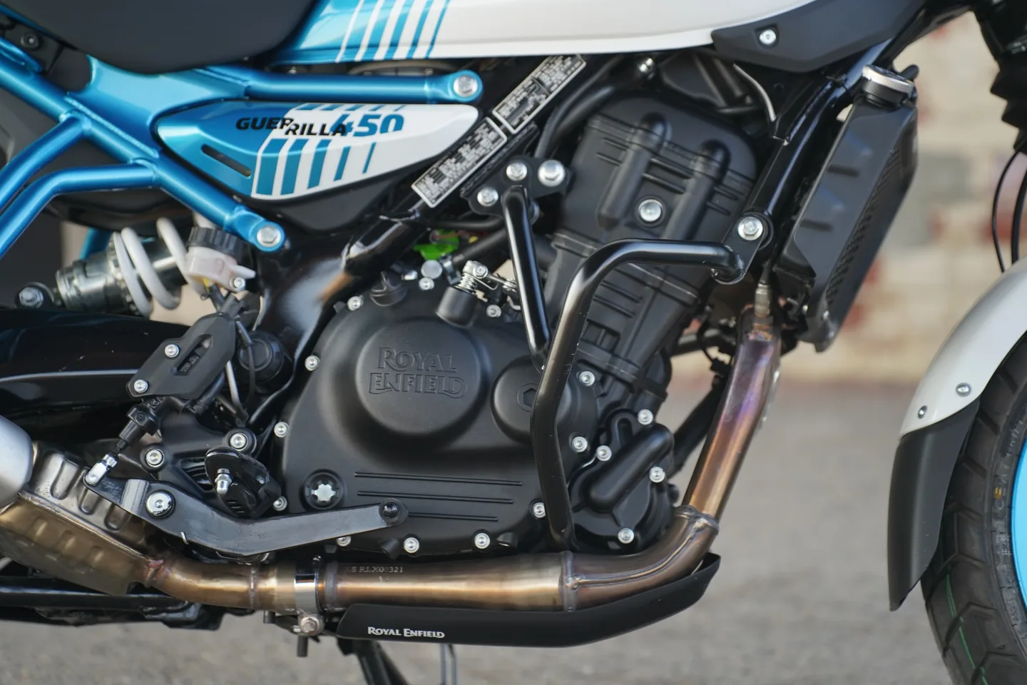 2026 Royal Enfield Guerrilla 450 - Brava Blue - Used