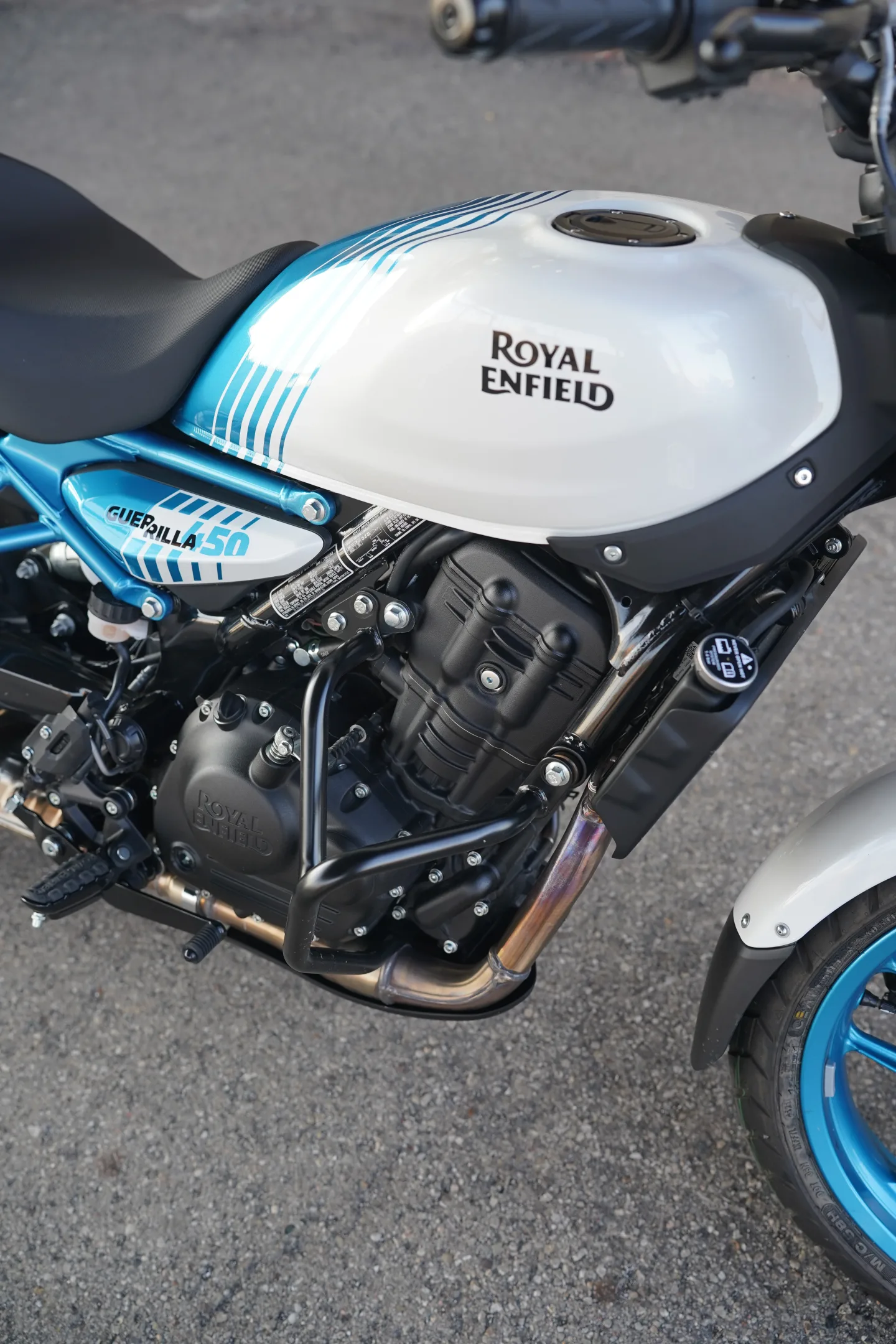 2026 Royal Enfield Guerrilla 450 - Brava Blue - Used