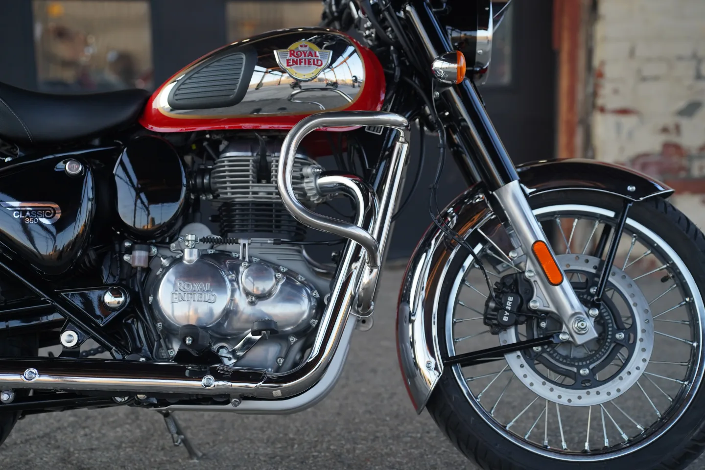 2024 Royal Enfield Classic 350 - Chrome Red - Used