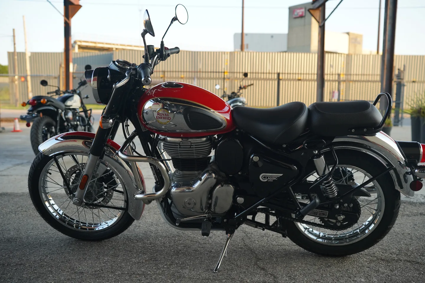 2024 Royal Enfield Classic 350 - Chrome Red - Used
