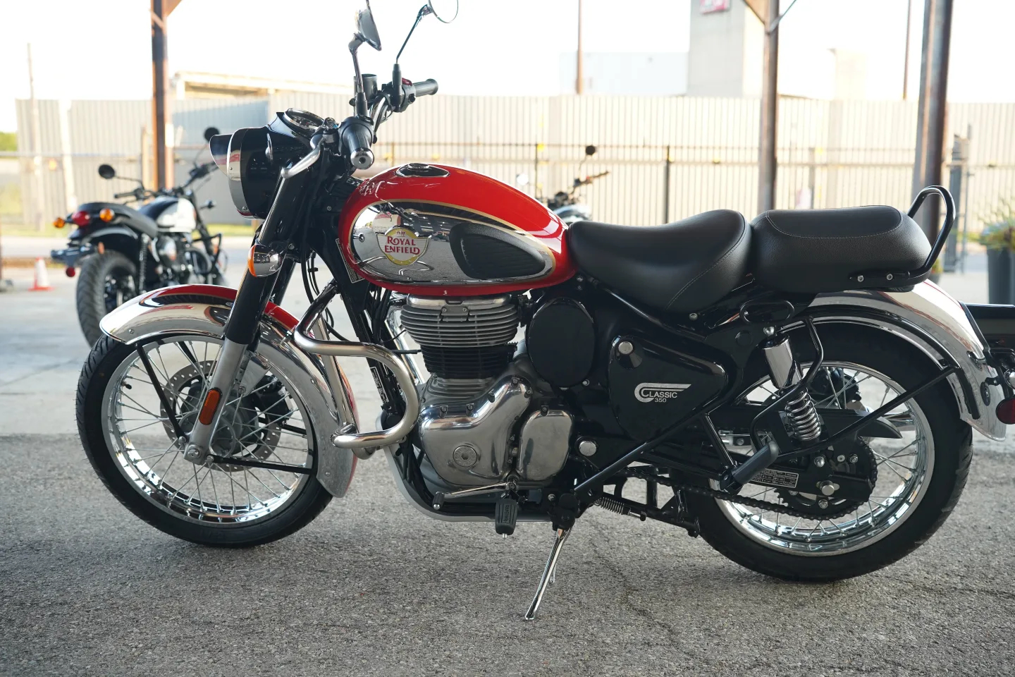 2024 Royal Enfield Classic 350 - Chrome Red - Used