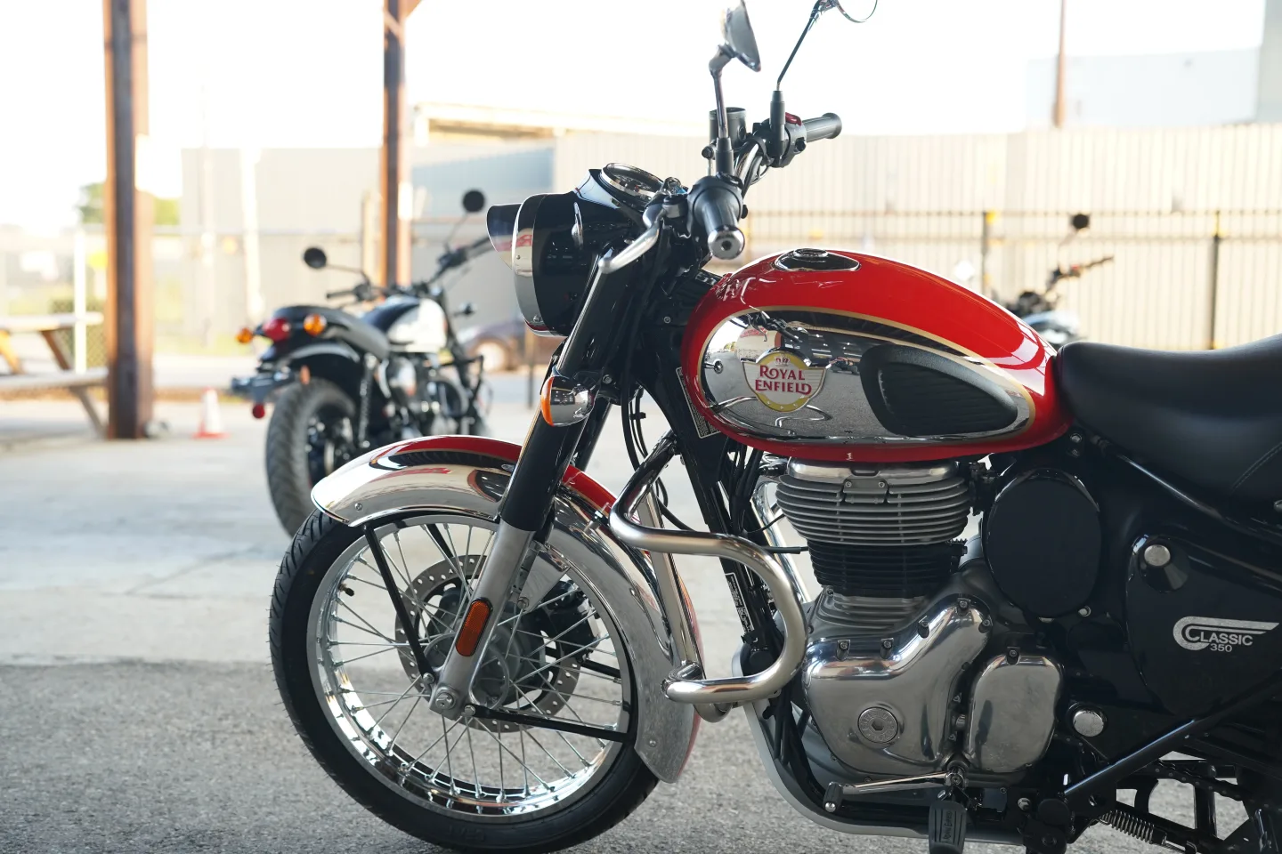 2024 Royal Enfield Classic 350 - Chrome Red - Used