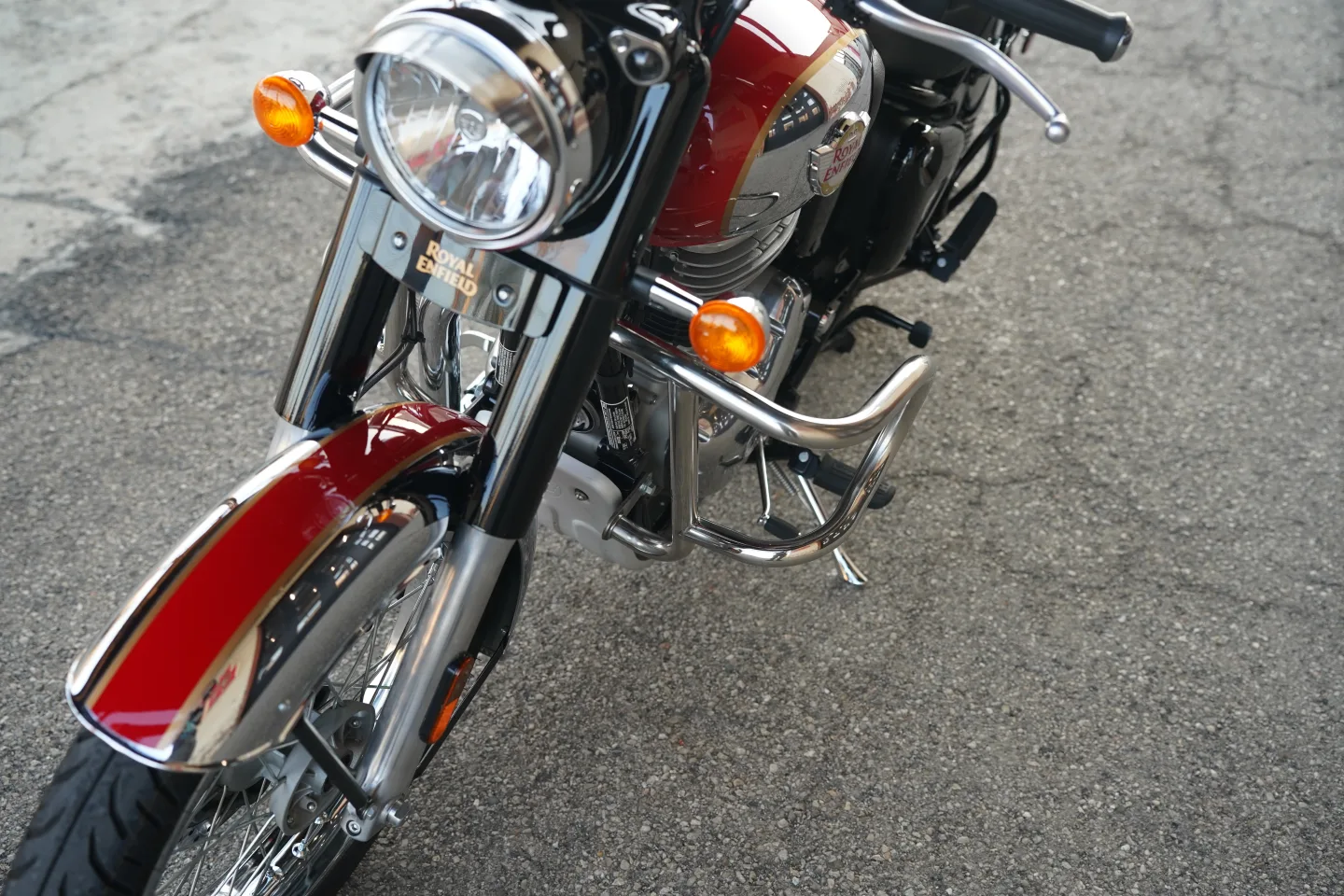 2024 Royal Enfield Classic 350 - Chrome Red - Used