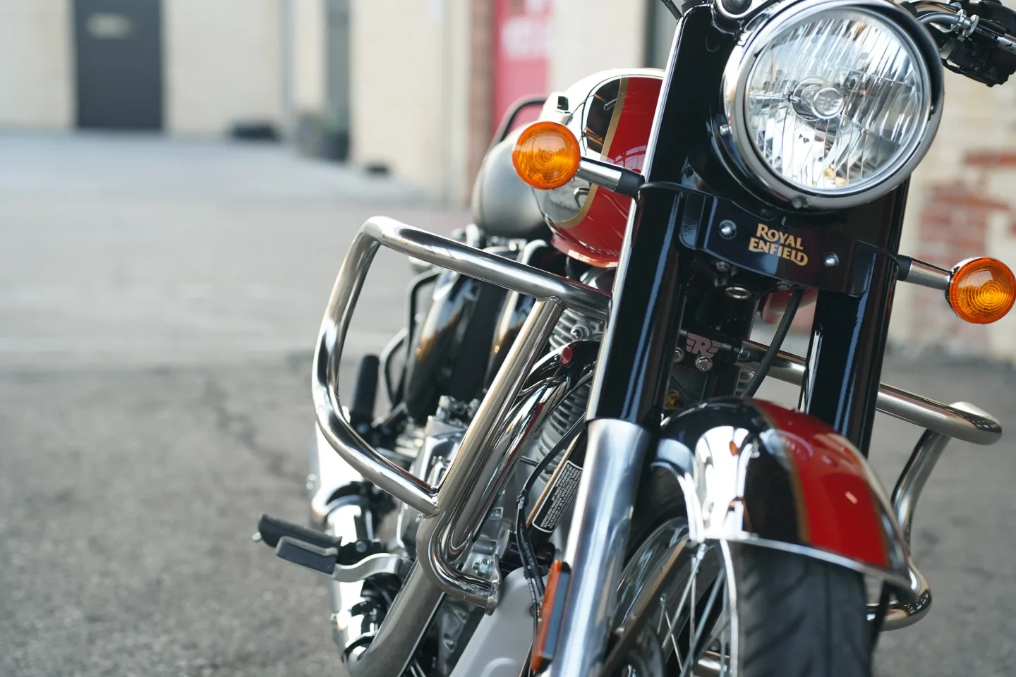 2024 Royal Enfield Classic 350 - Chrome Red - Used