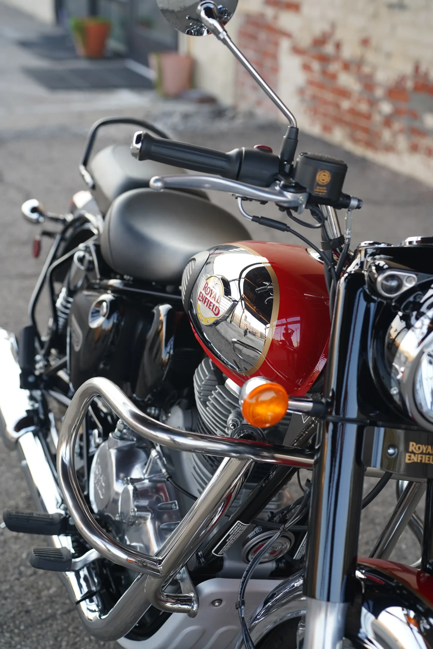 2024 Royal Enfield Classic 350 - Chrome Red - Used