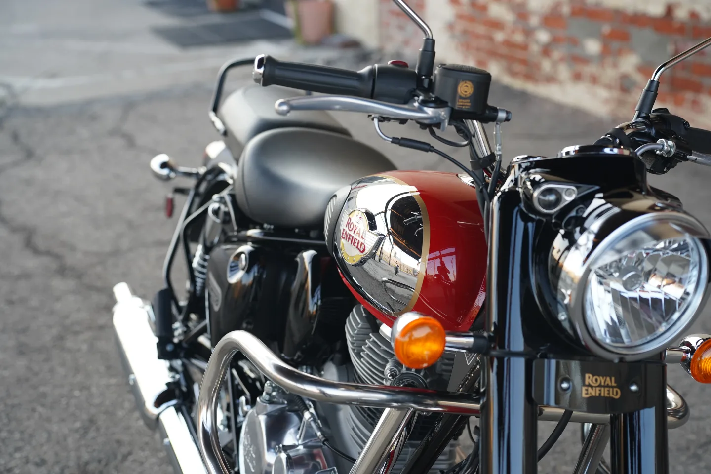 2024 Royal Enfield Classic 350 - Chrome Red - Used