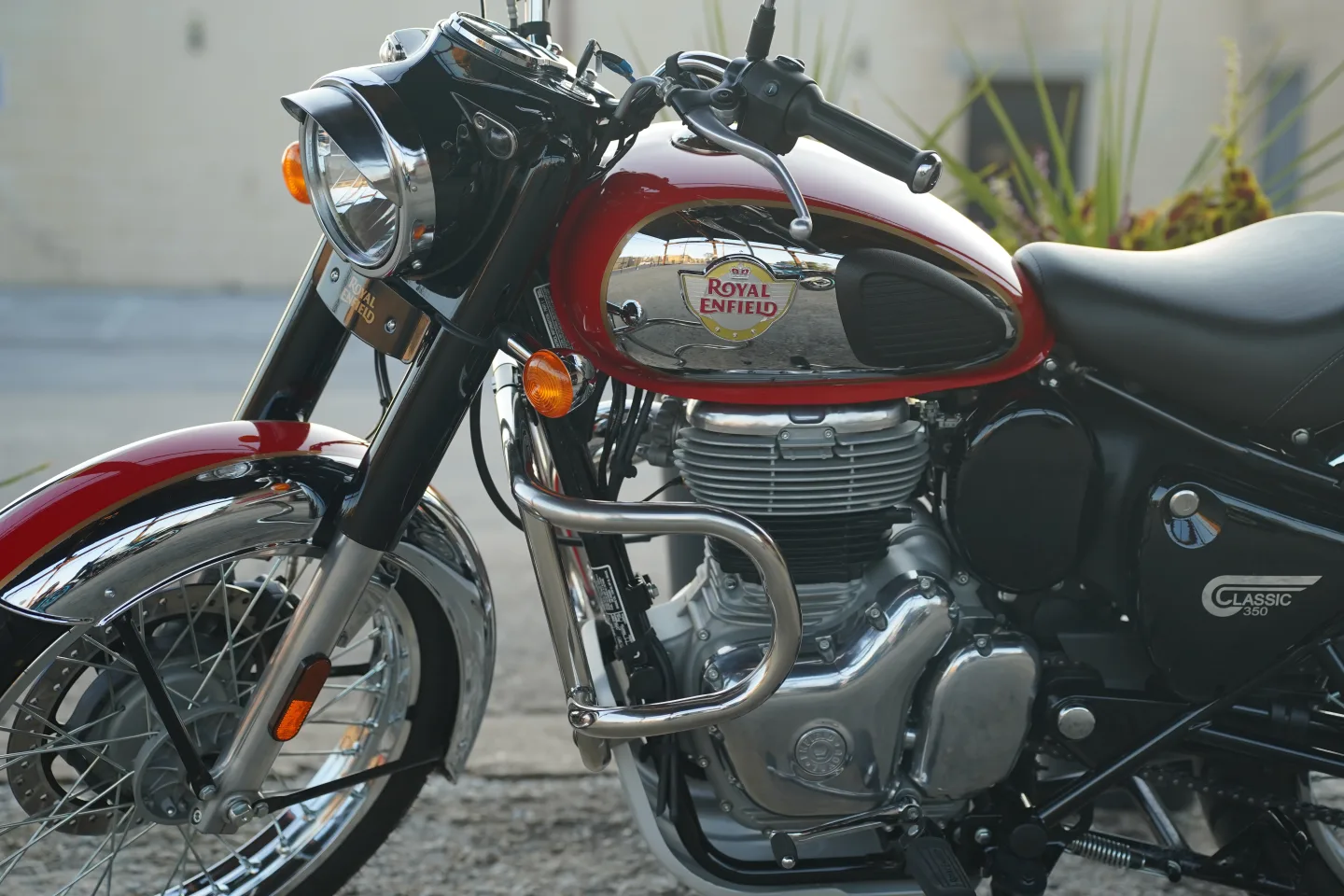 2024 Royal Enfield Classic 350 - Chrome Red - Used