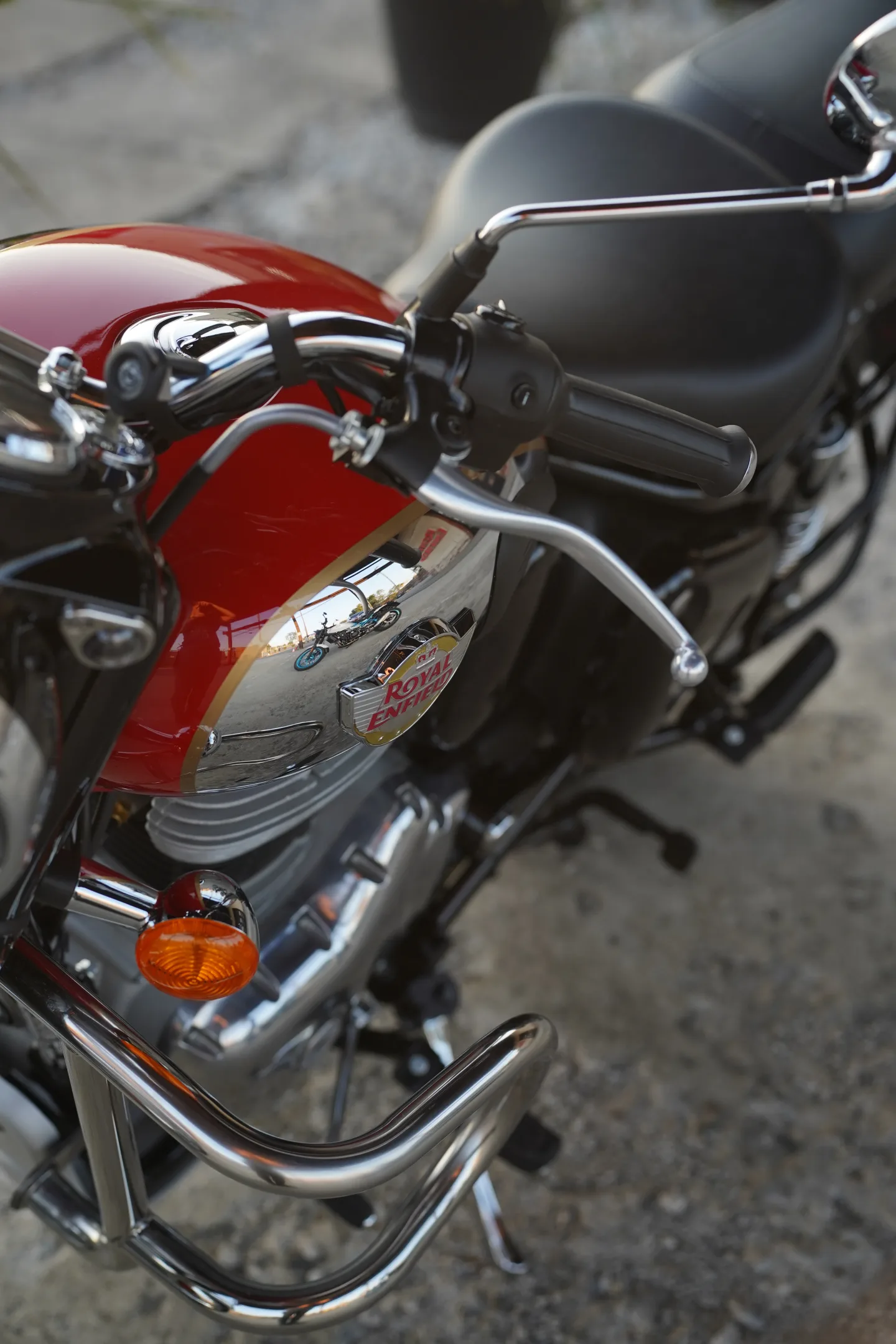 2024 Royal Enfield Classic 350 - Chrome Red - Used