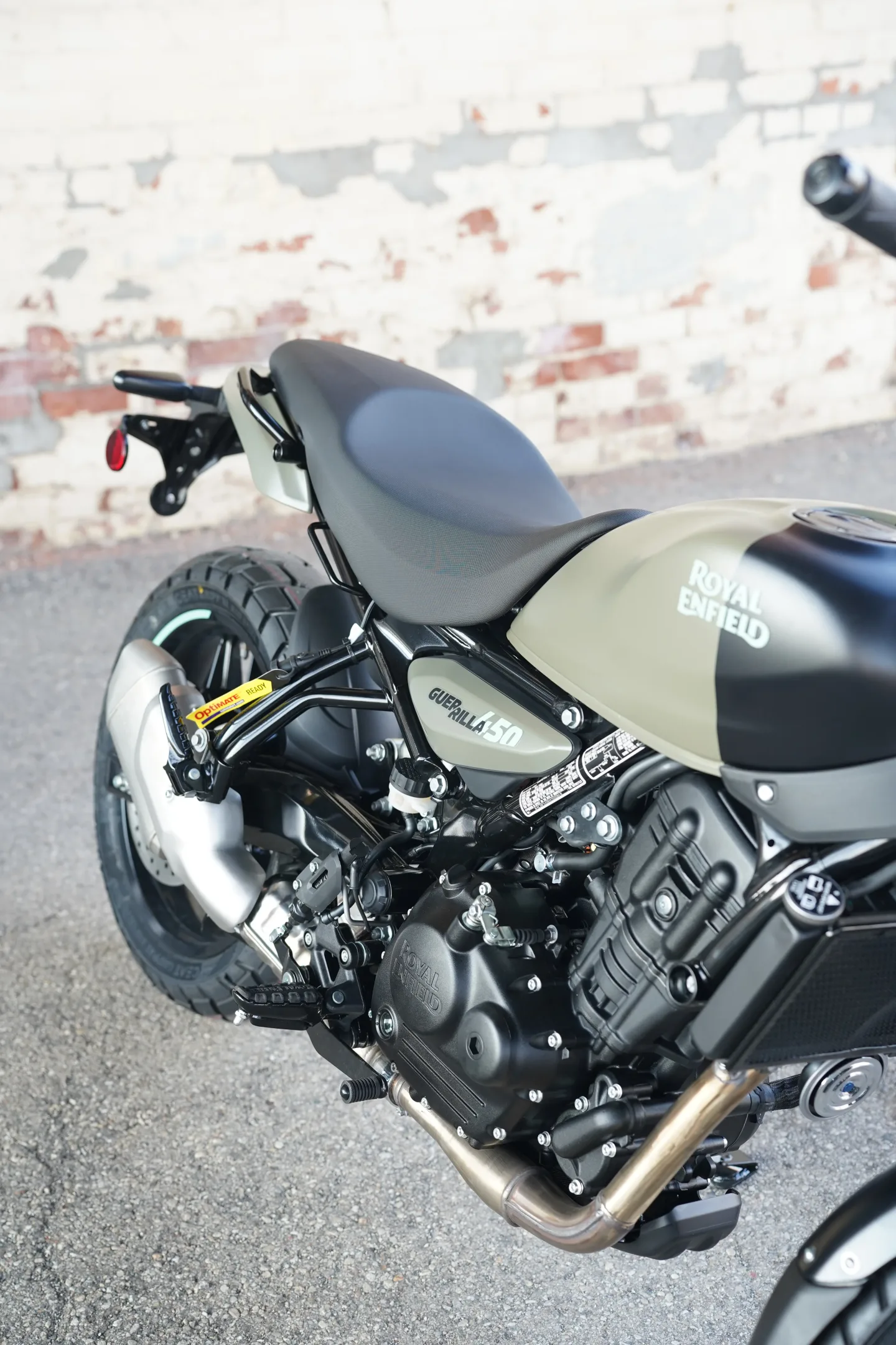 2027 Royal Enfield Guerrilla 450 - Shadow Ash Green