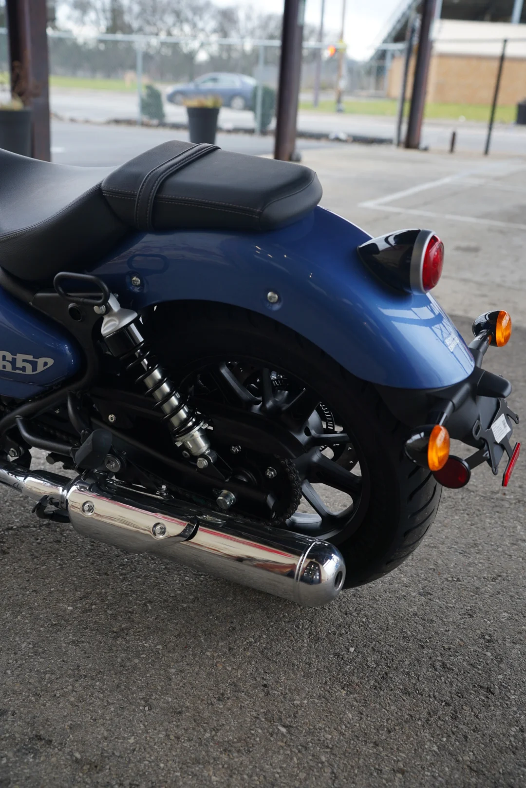 DSC05281 2024 Royal Enfield Super Meteor 650 - Astral Blue
