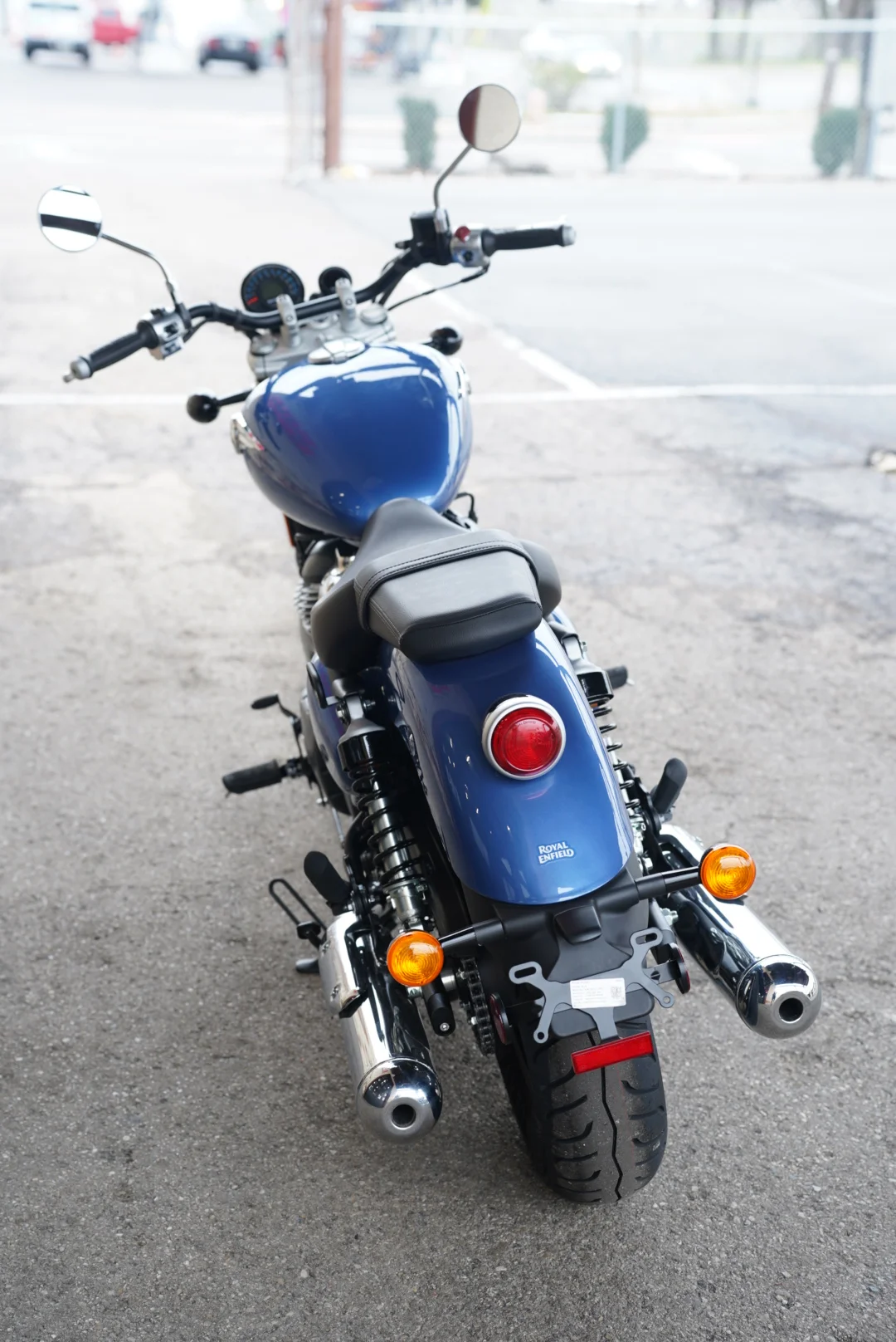 DSC05285 2024 Royal Enfield Super Meteor 650 - Astral Blue