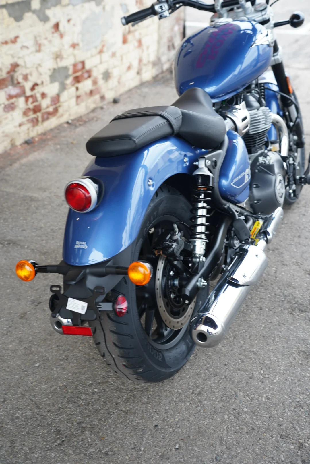DSC05288 2024 Royal Enfield Super Meteor 650 - Astral Blue