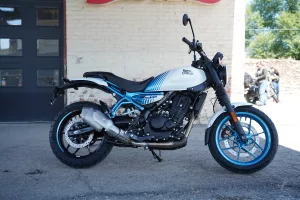 2026 Royal Enfield Guerrilla 450 - Brava Blue