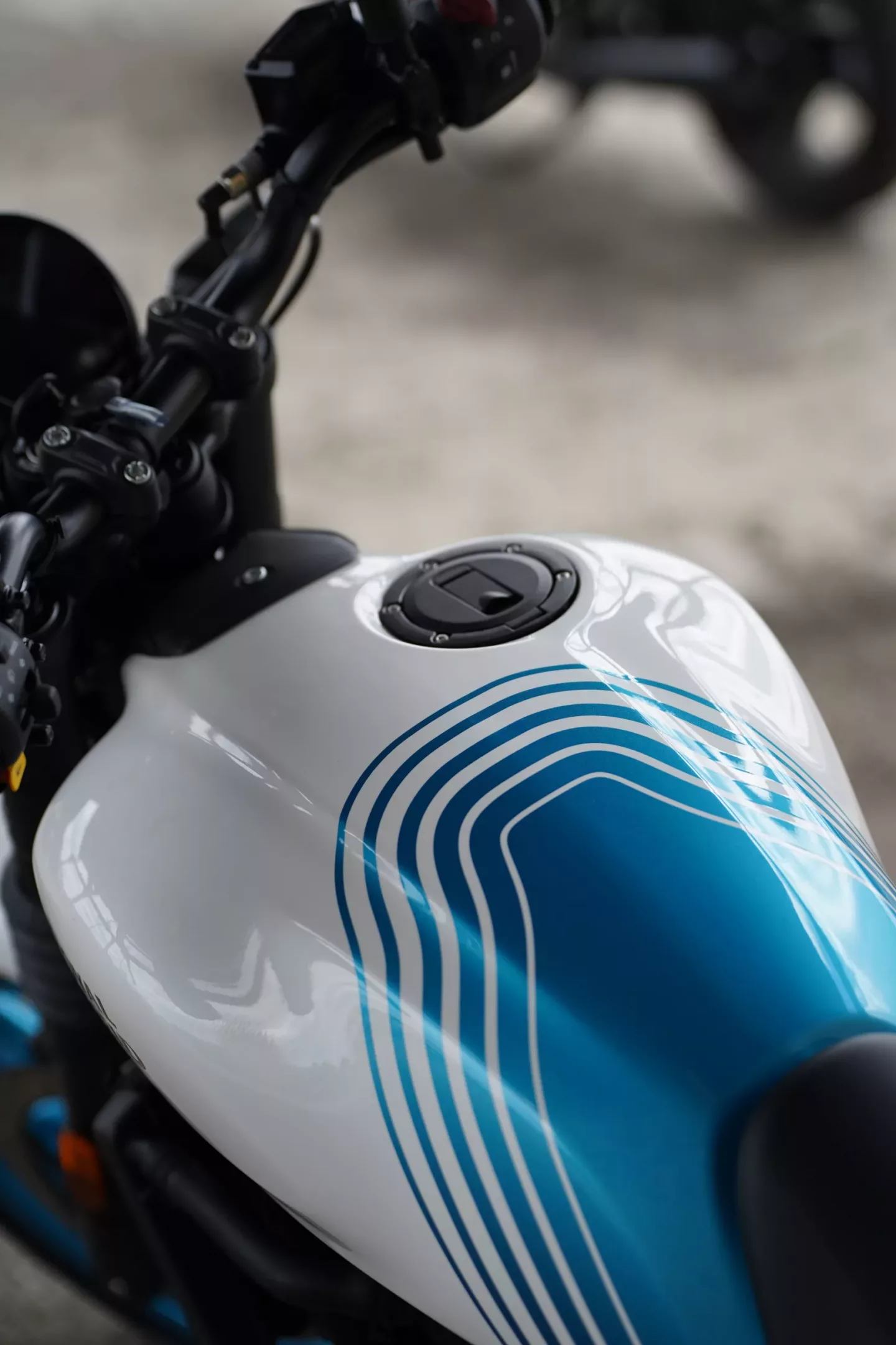 2026 Royal Enfield Guerrilla 450 - Brava Blue DEMO