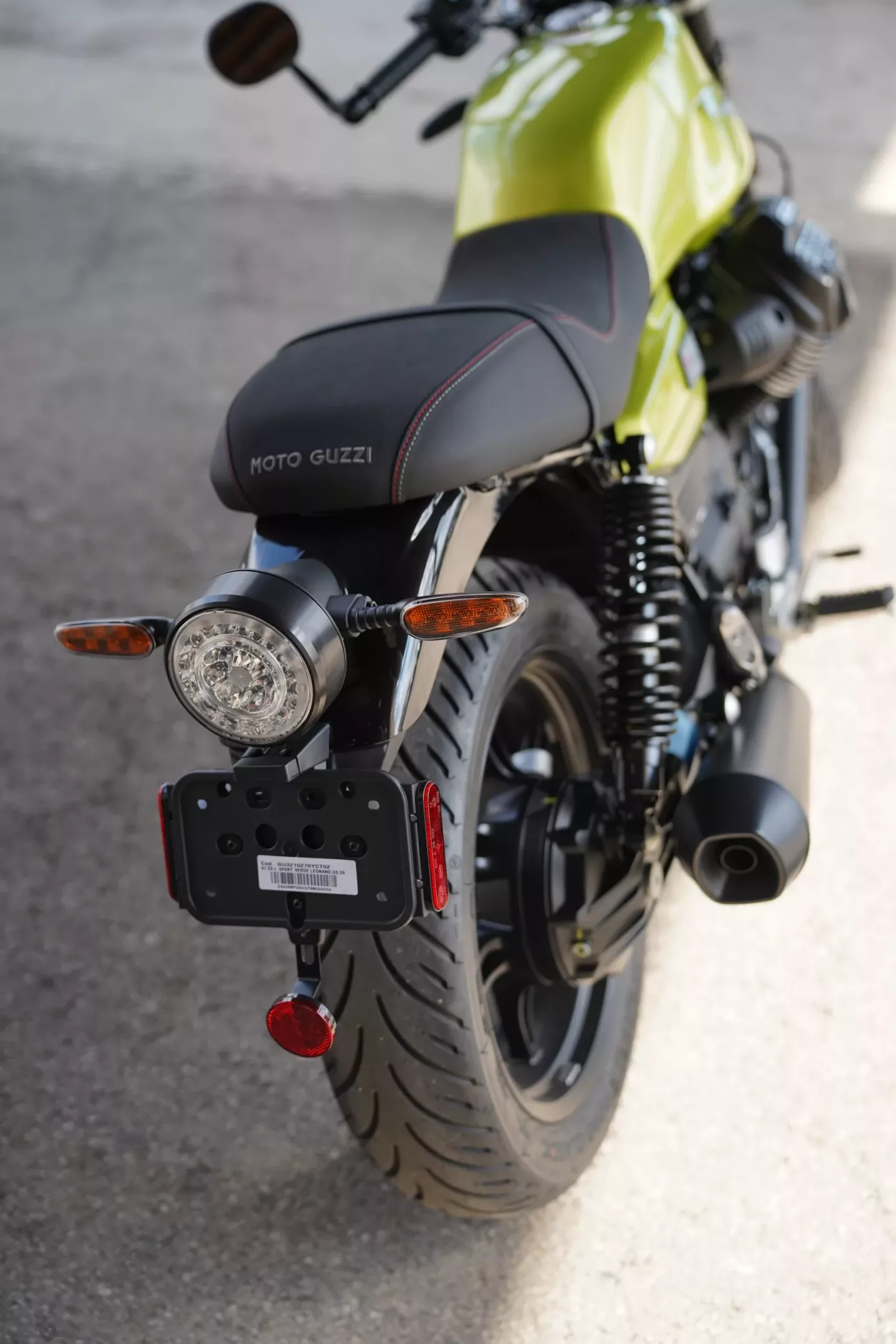 2026 Moto Guzzi V7 Sport - Verde Legnano - DEMO