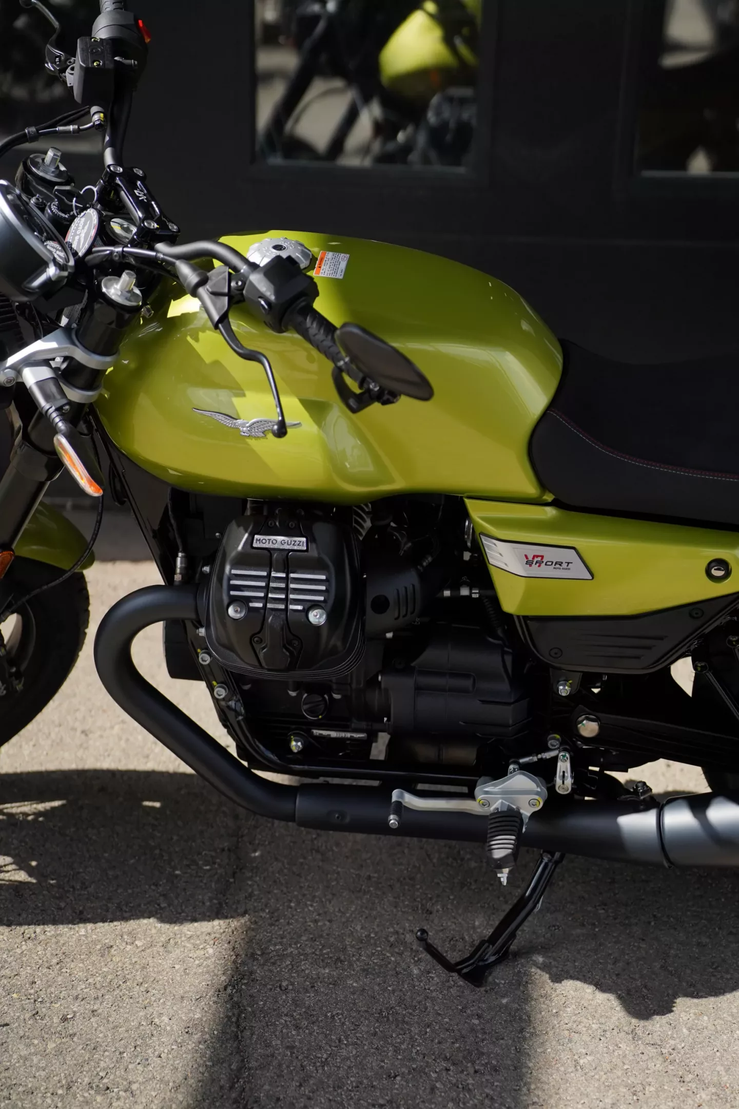 2026 Moto Guzzi V7 Sport - Verde Legnano - DEMO