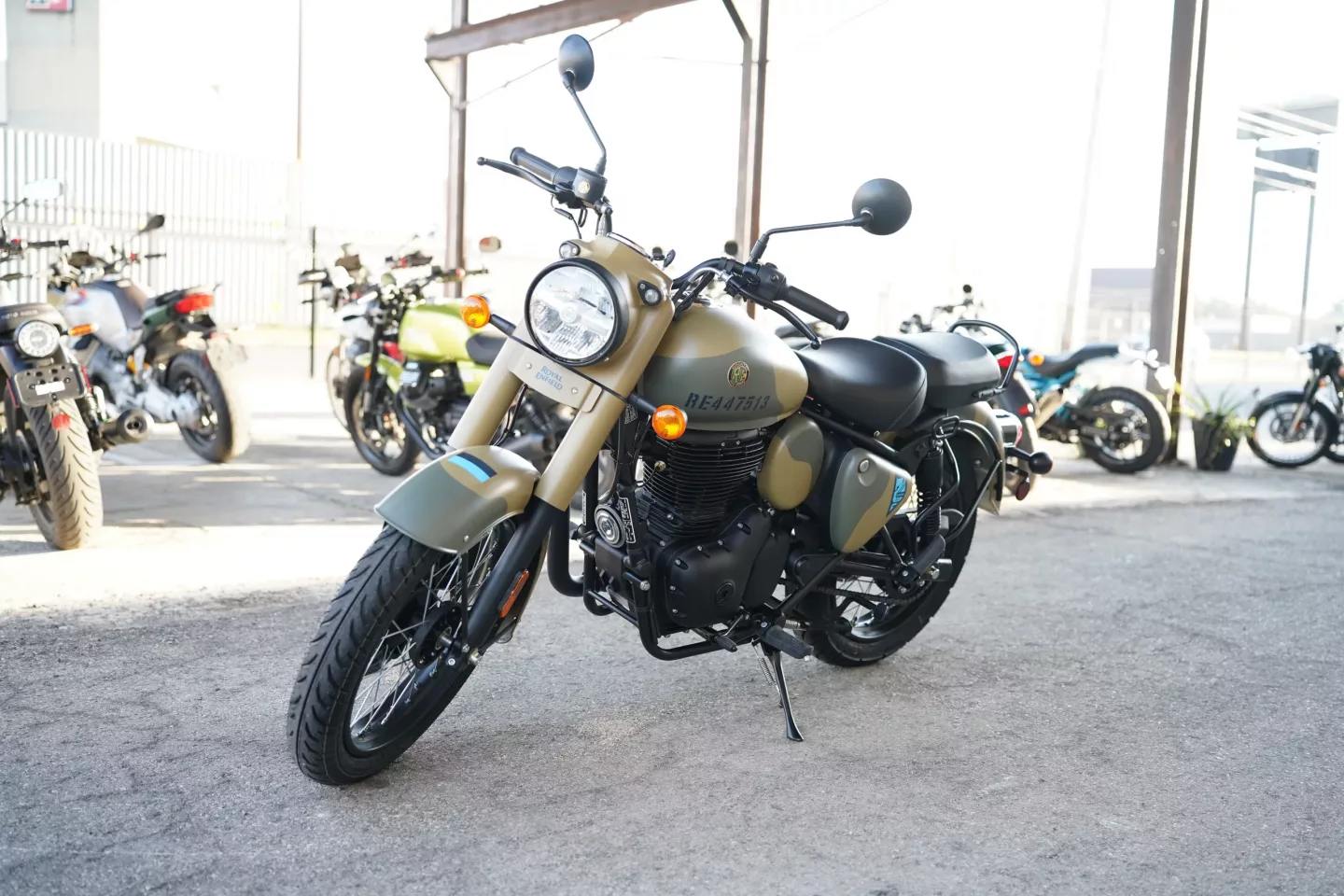 DSC07207 2026 Royal Enfield Classic 350 - Commando Sand - DEMO unit