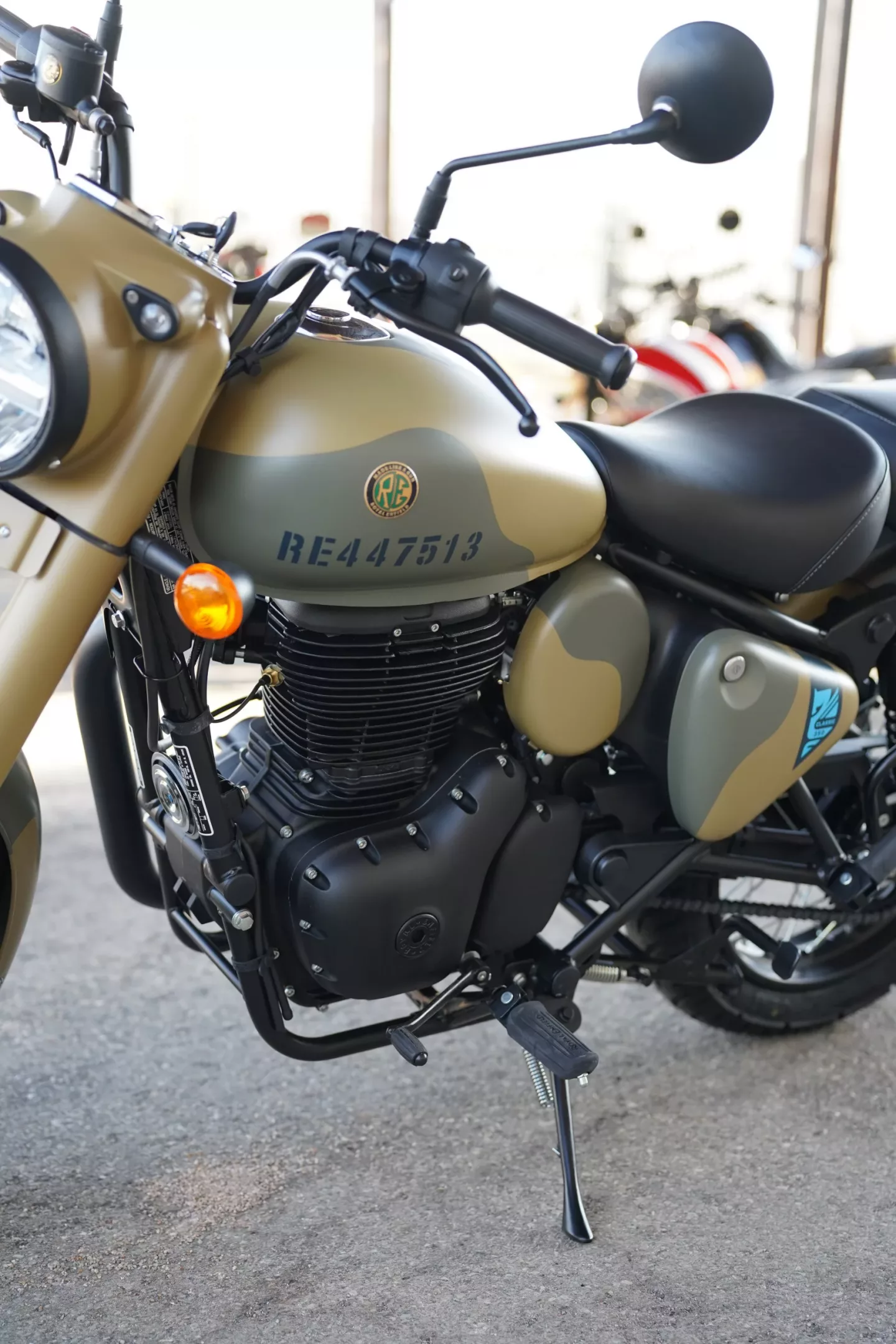 DSC07213 2026 Royal Enfield Classic 350 - Commando Sand - DEMO unit