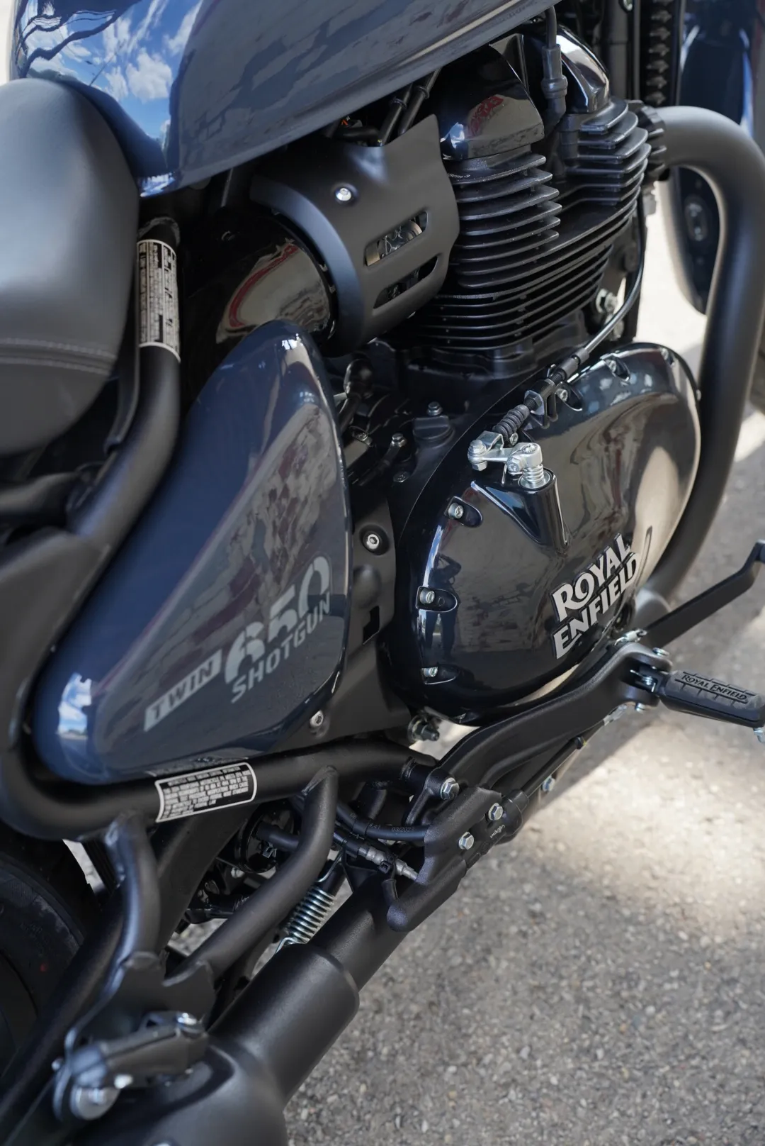 2026 Royal Enfield Shotgun 650 - Sheet Metal Grey