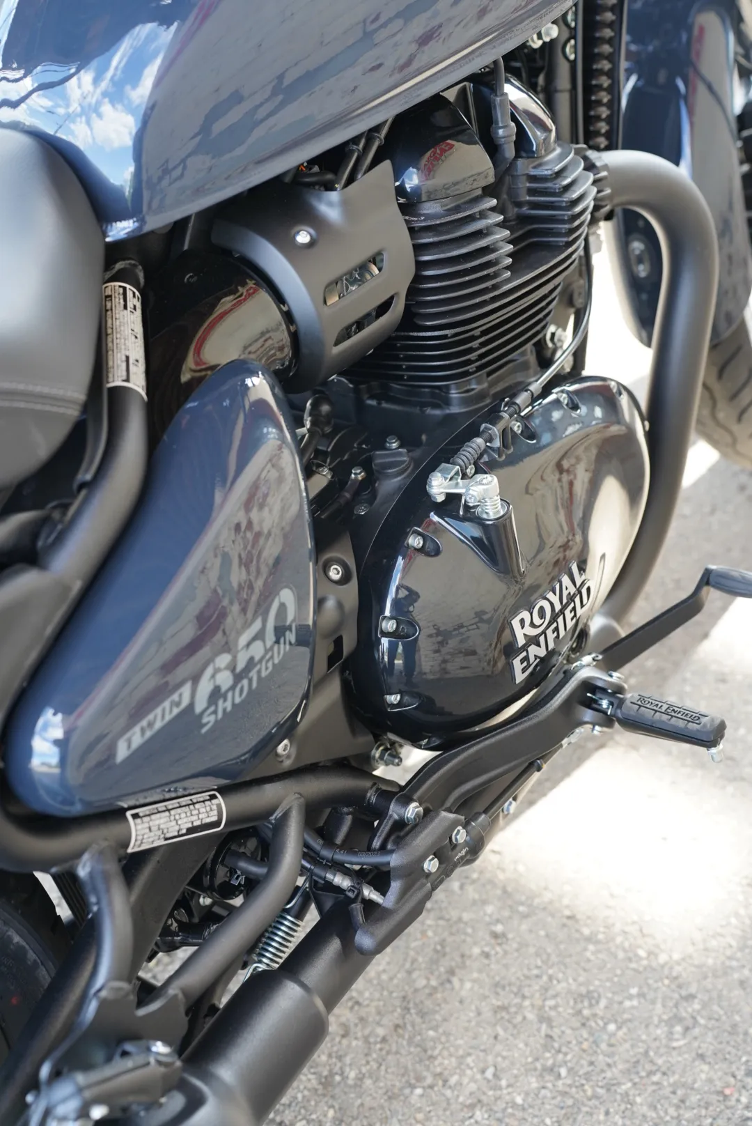 2026 Royal Enfield Shotgun 650 - Sheet Metal Grey