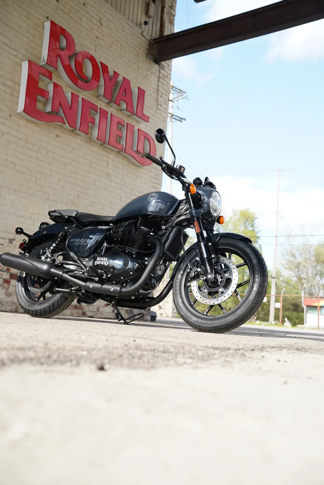 2026 Royal Enfield Shotgun 650 - Sheet Metal Grey