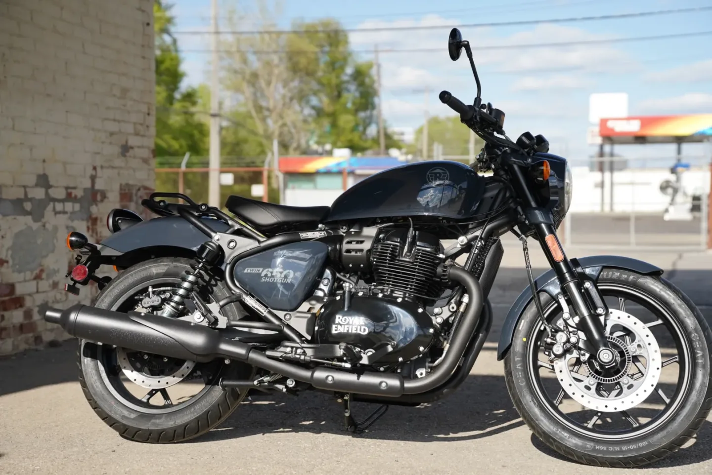 2026 Royal Enfield Shotgun 650 - Sheet Metal Grey