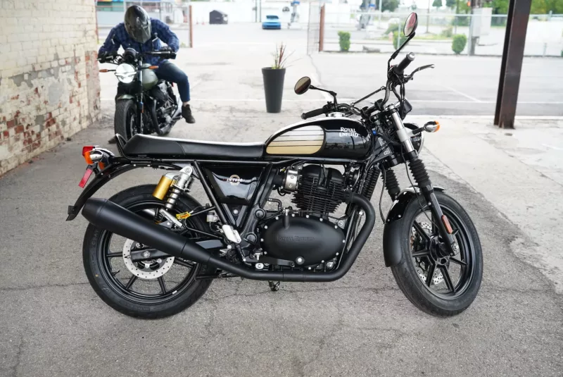 2024 Royal Enfield INT650 - Black Ray