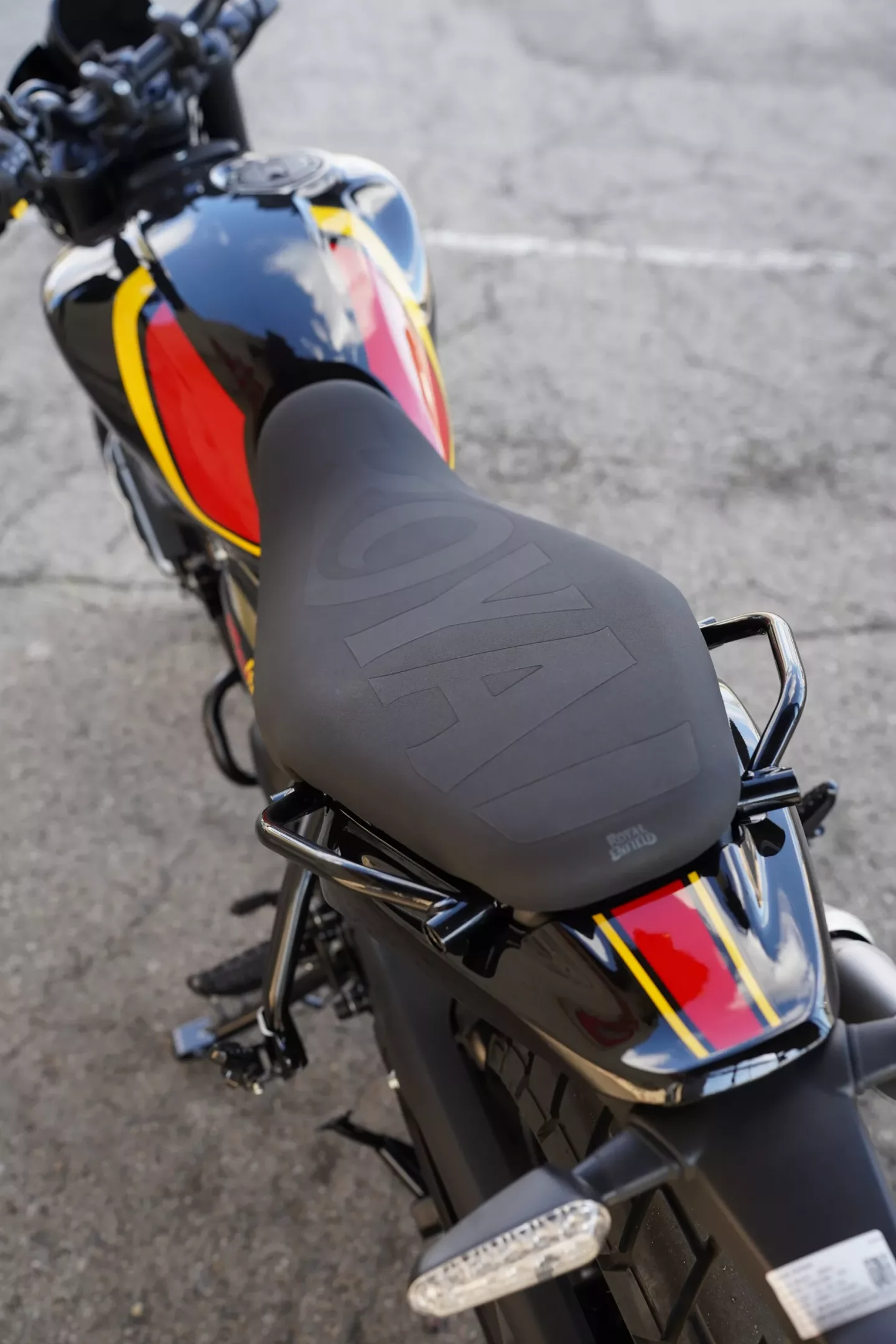 DSC08262 2026 Royal Enfield Guerrilla 450 - Playa Black Fully Loaded