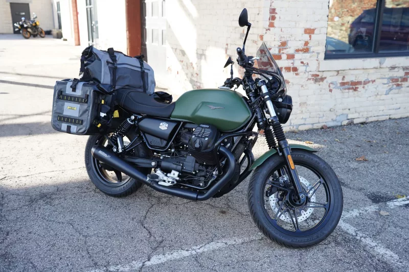 2024 Moto Guzzi V7 Stone - Green Camo Touring Edition