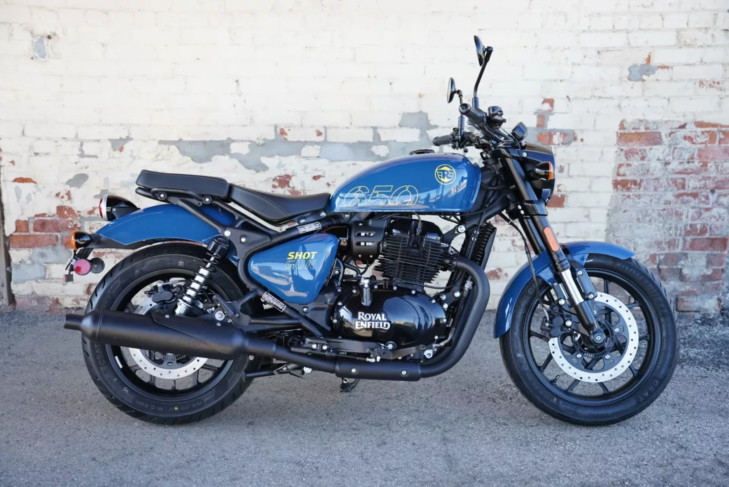 DSC08362 2024 Royal Enfield Shotgun 650 - Plasma Blue DEMO