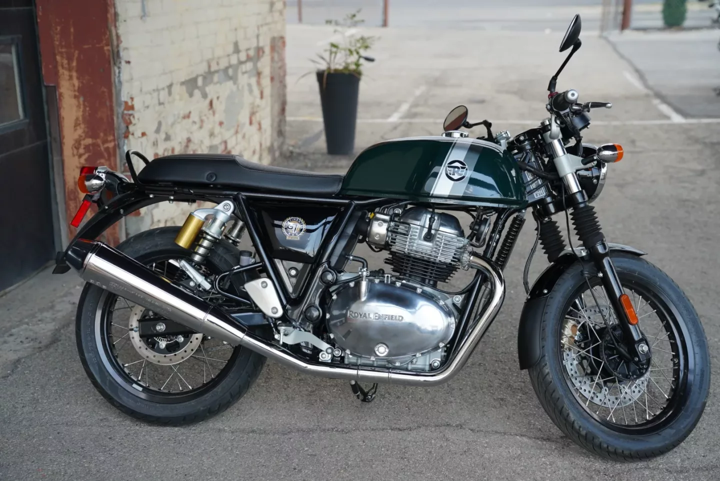 DSC09615 2026 Royal Enfield Continental GT 650 - British Racing Green
