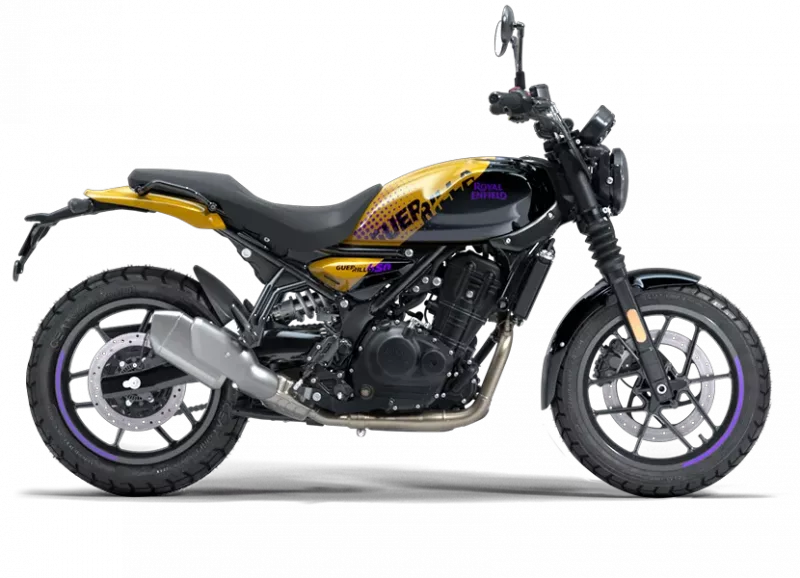 2026 Royal Enfield Guerrilla 450 - Yellow Ribbon